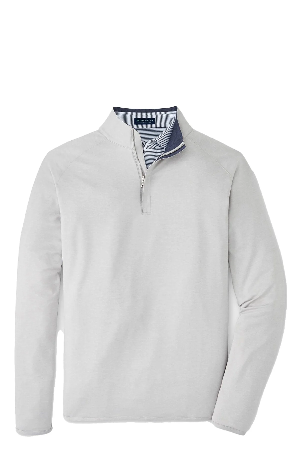 Peter Millar Stealth Quarter Zip, British Grey [Black Diamond Realty] - Image 3