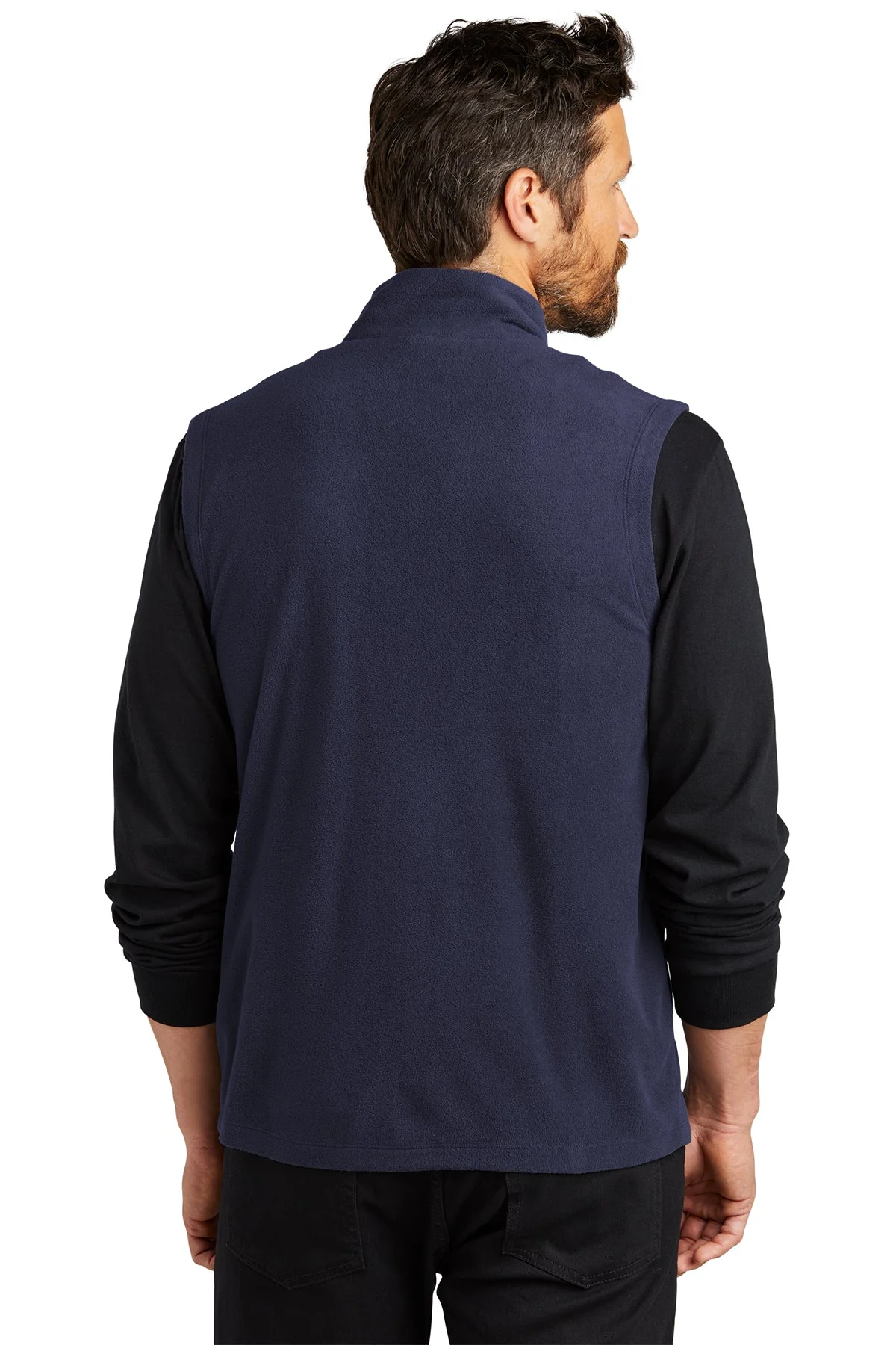 Port Authority Accord Microfleece Vest, Navy [Arthritis & Rheumatism Associates PC] - Image 2