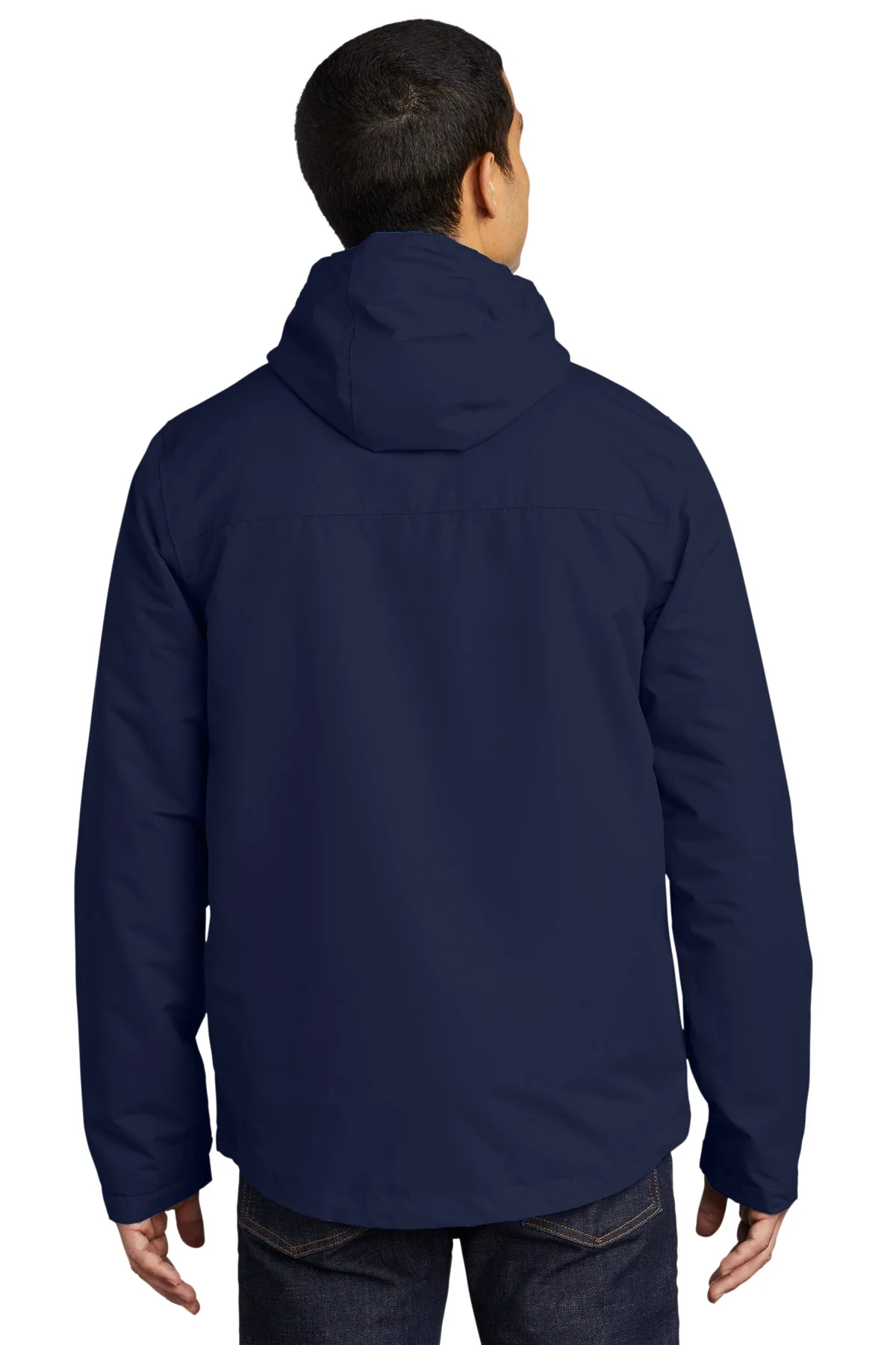 Port Authority All-Conditions Branded Jackets, True Navy - Image 2