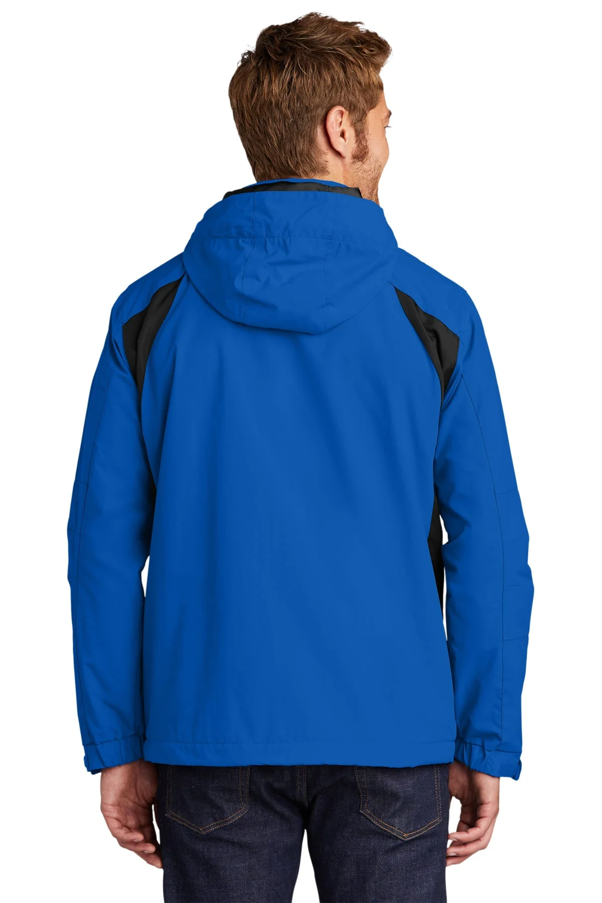 Port Authority All-Season II Custom Jackets, Snorkel Blue/ Black - Image 2