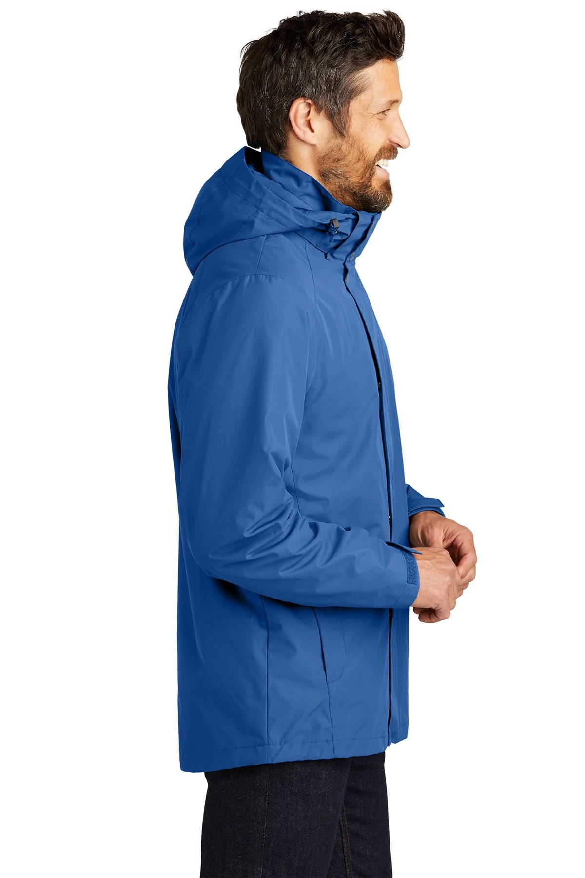 Port Authority All-Weather 3-in-1 Customized Jackets, True Blue - Image 3
