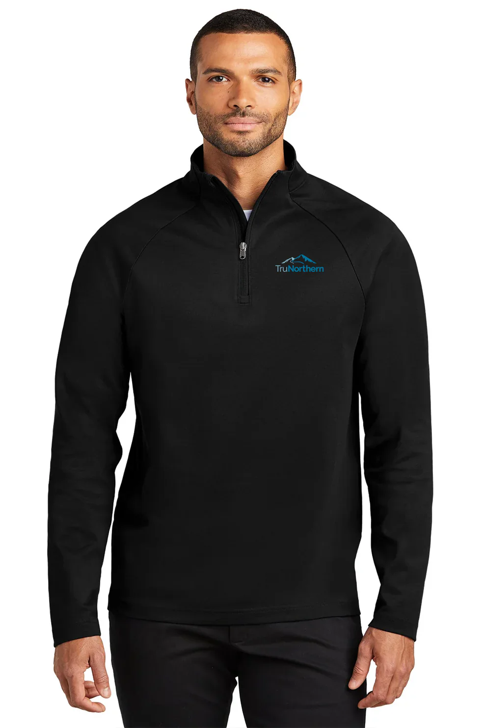 Port Authority C-Free Cypress 1/4-Zip, Deep Black [TruNorthern]