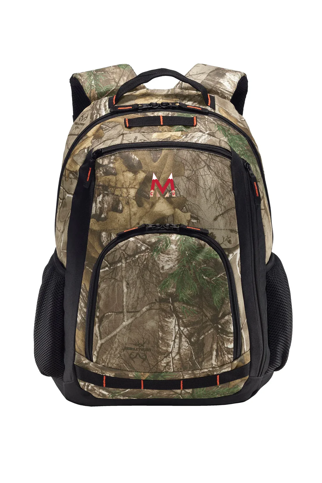 Port Authority Camo Xtreme Backpack, Realtree Xtra/ Black [Milford Mining Company Utah]