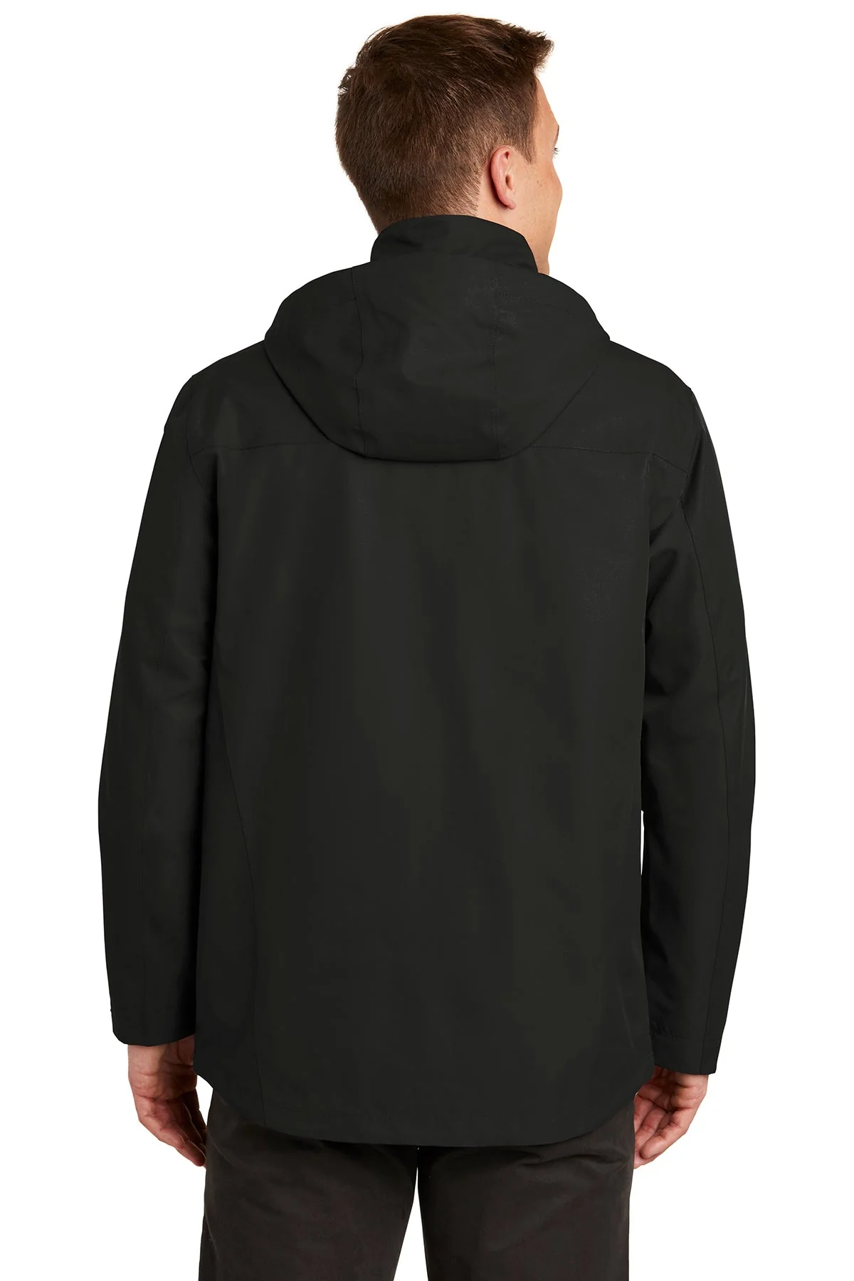 Port Authority Collective Outer Shell Branded Jackets, Deep Black - Image 2