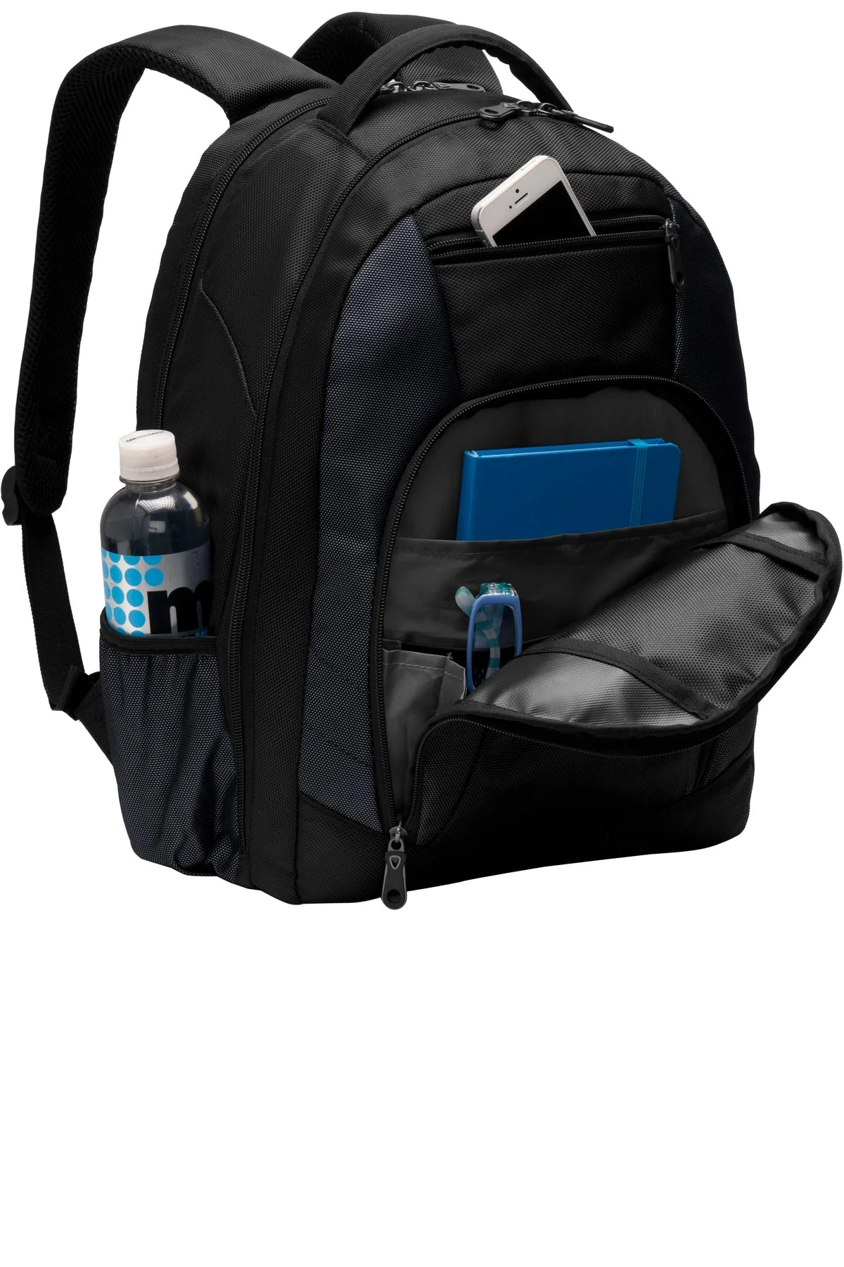 Port Authority Commuter Backpack, Black [Harris & Associates] - Image 2