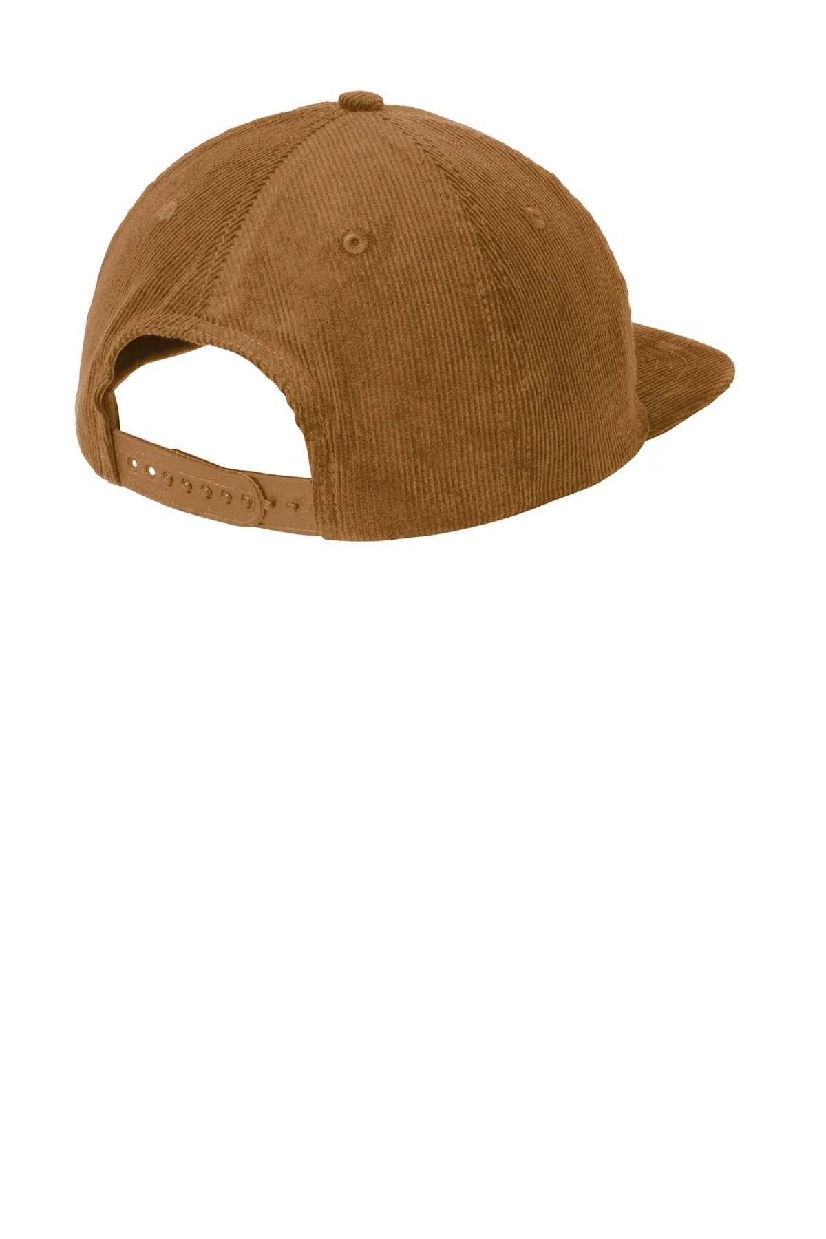 Port Authority Corduroy Custom Caps, Duck Brown - Image 2