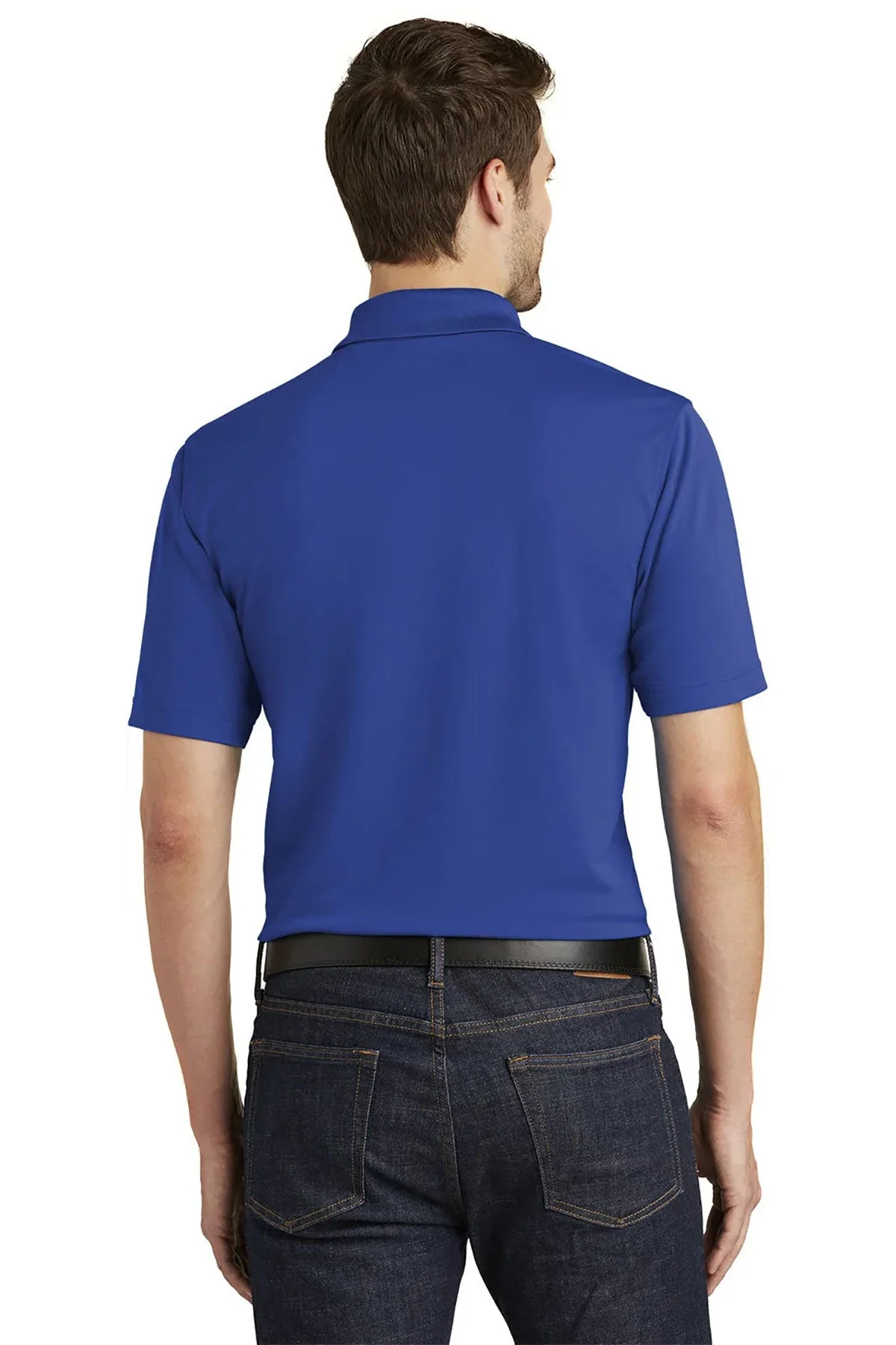 Port Authority Dry Zone UV Polo, True Royal [Via Transportation / Sioux Area Metro] - Image 2