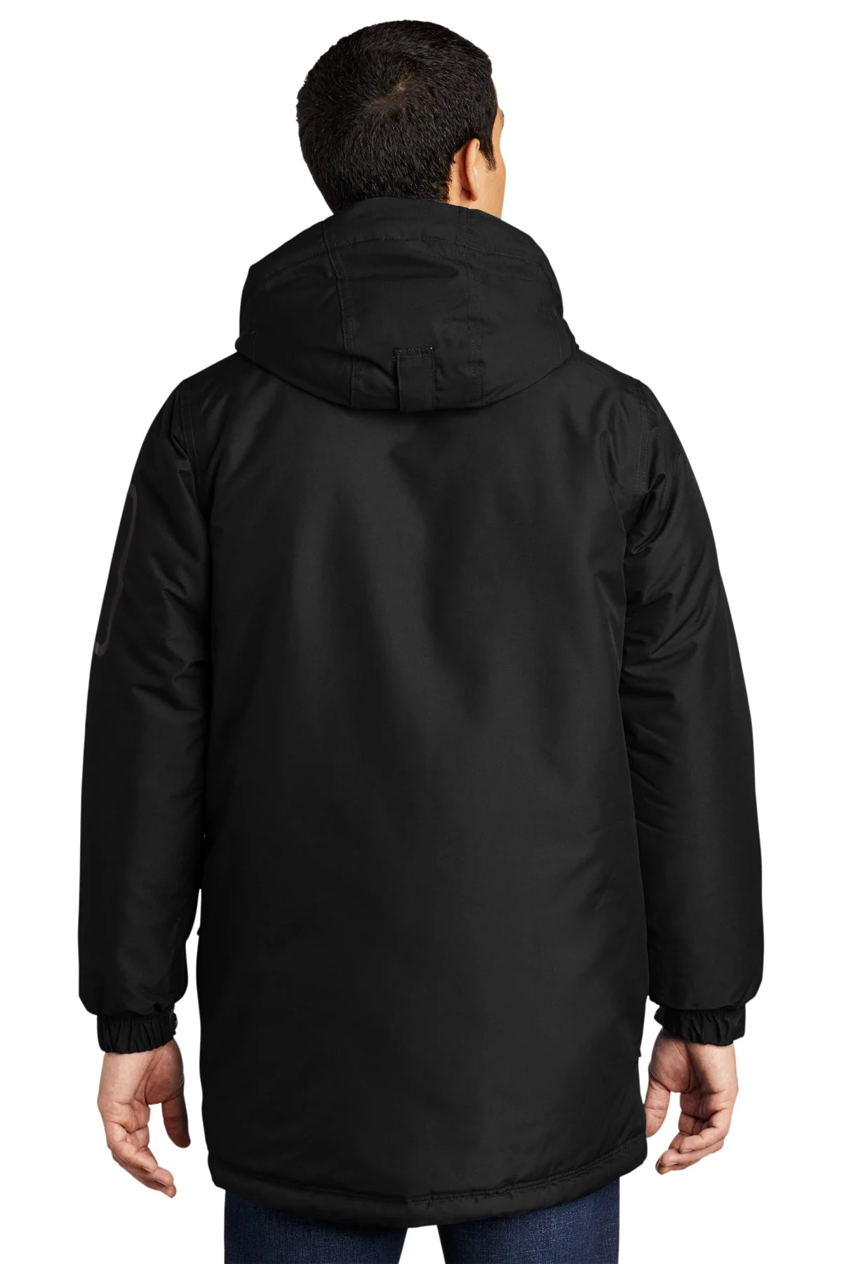 Port Authority Heavyweight Custom Parkas, Black - Image 2