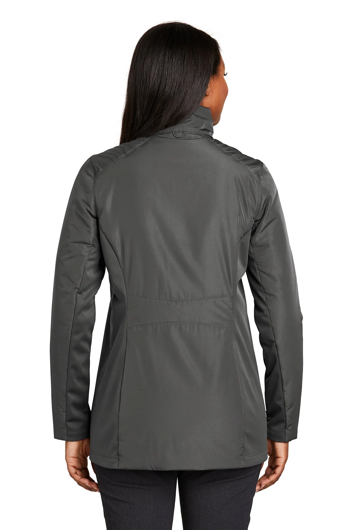 Port Authority Ladies Insulated Jacket, Graphite [NCT] - Image 2
