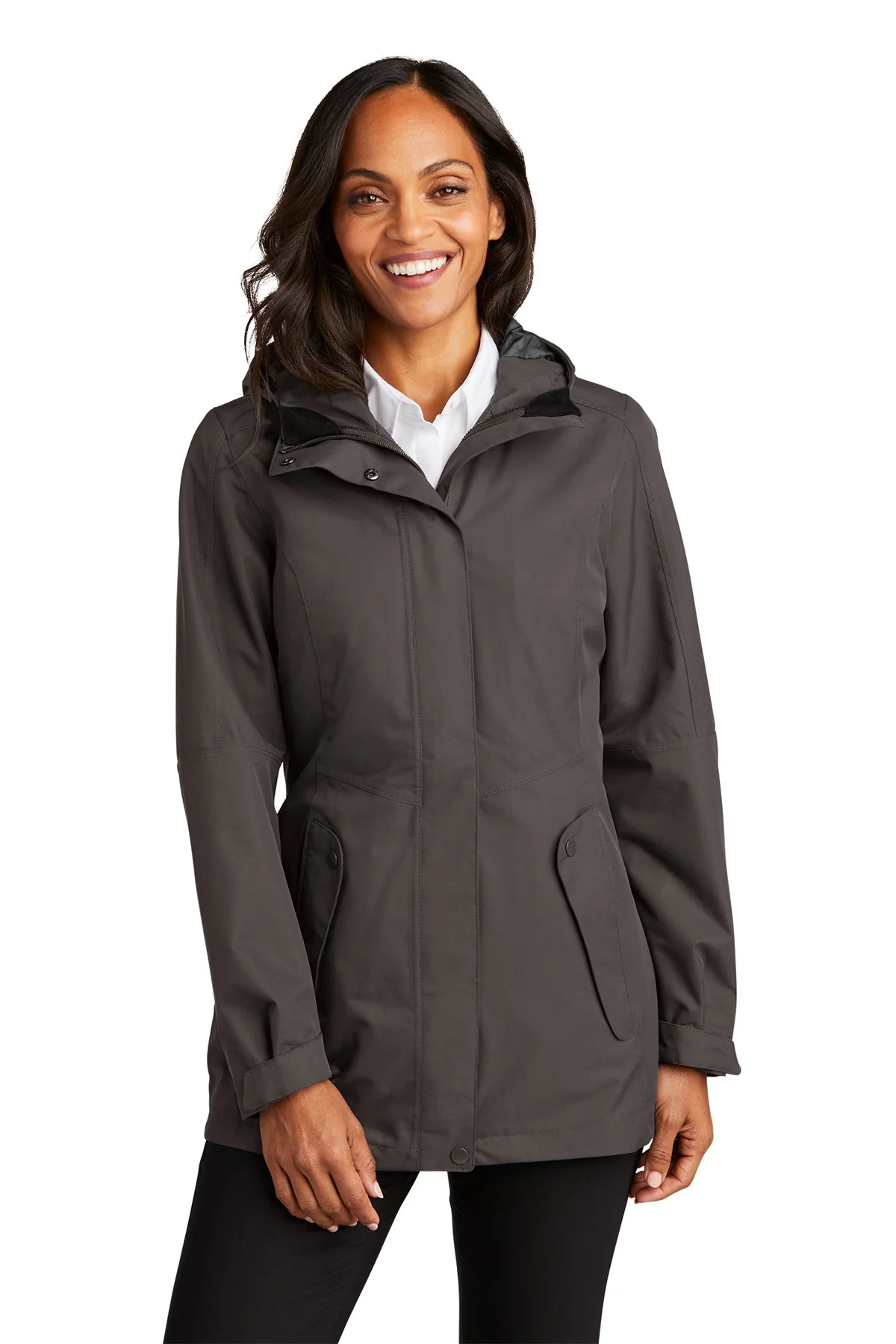 Port Authority Ladies Collective Customized Outer Shell Jackets, Graphite - Image 4