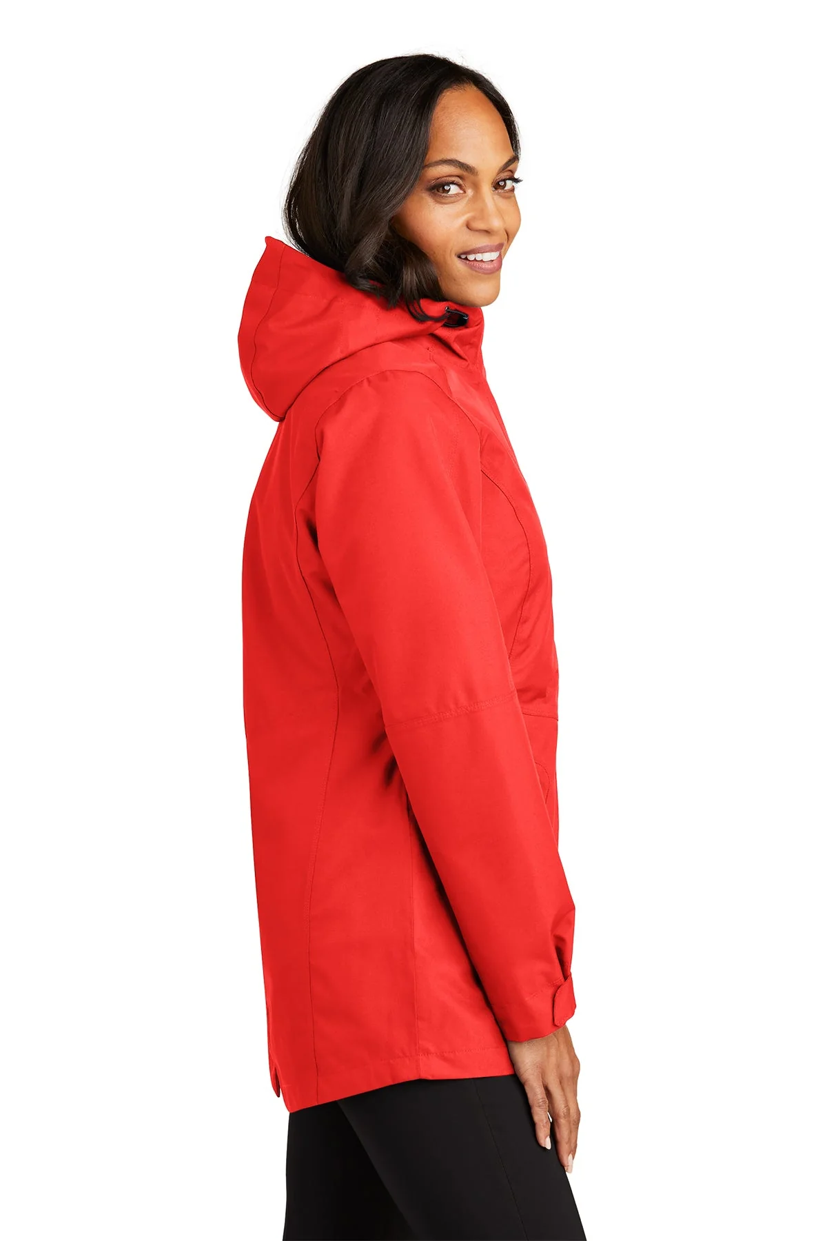 Port Authority Ladies Collective Customized Outer Shell Jackets, Red Pepper - Image 3