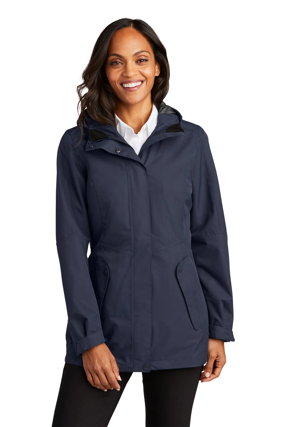Port Authority Ladies Collective Customized Outer Shell Jackets, River Blue Navy - Image 4