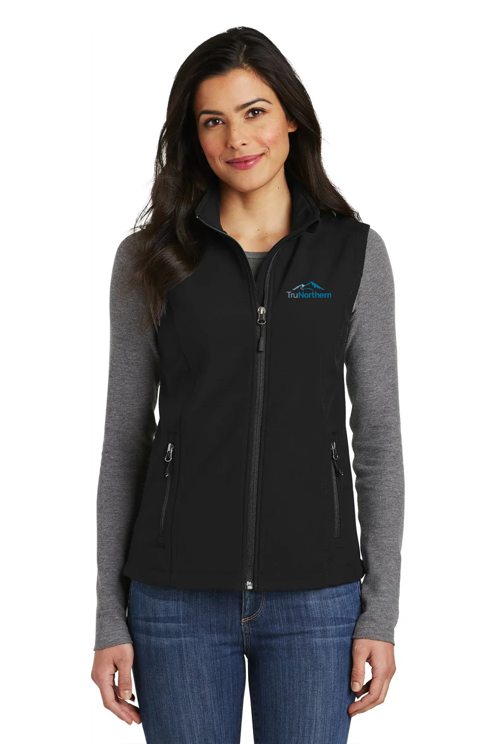 Port Authority Ladies Core Soft Shell Vest, Black [TruNorthern]