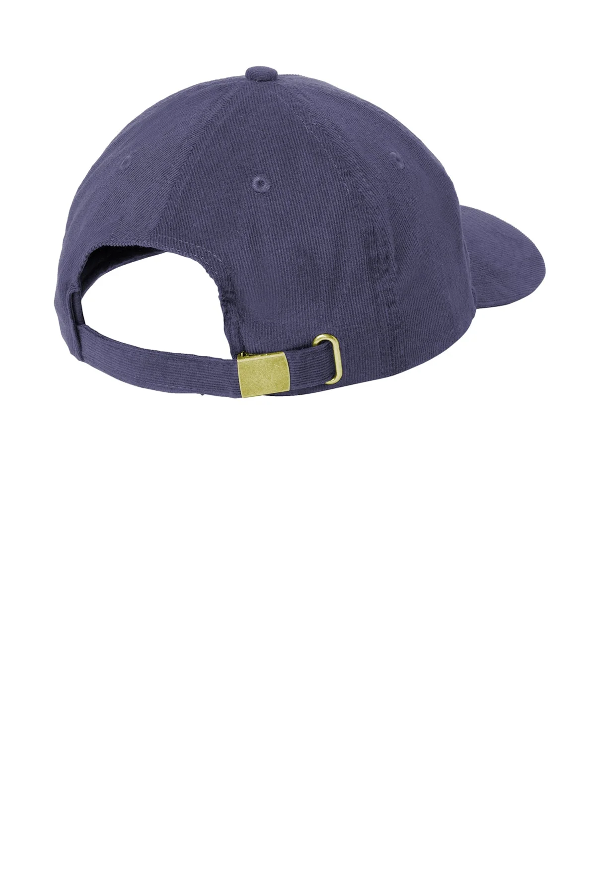 Port Authority Light Corduroy Custom Dad Caps, Dress Blue Navy - Image 2