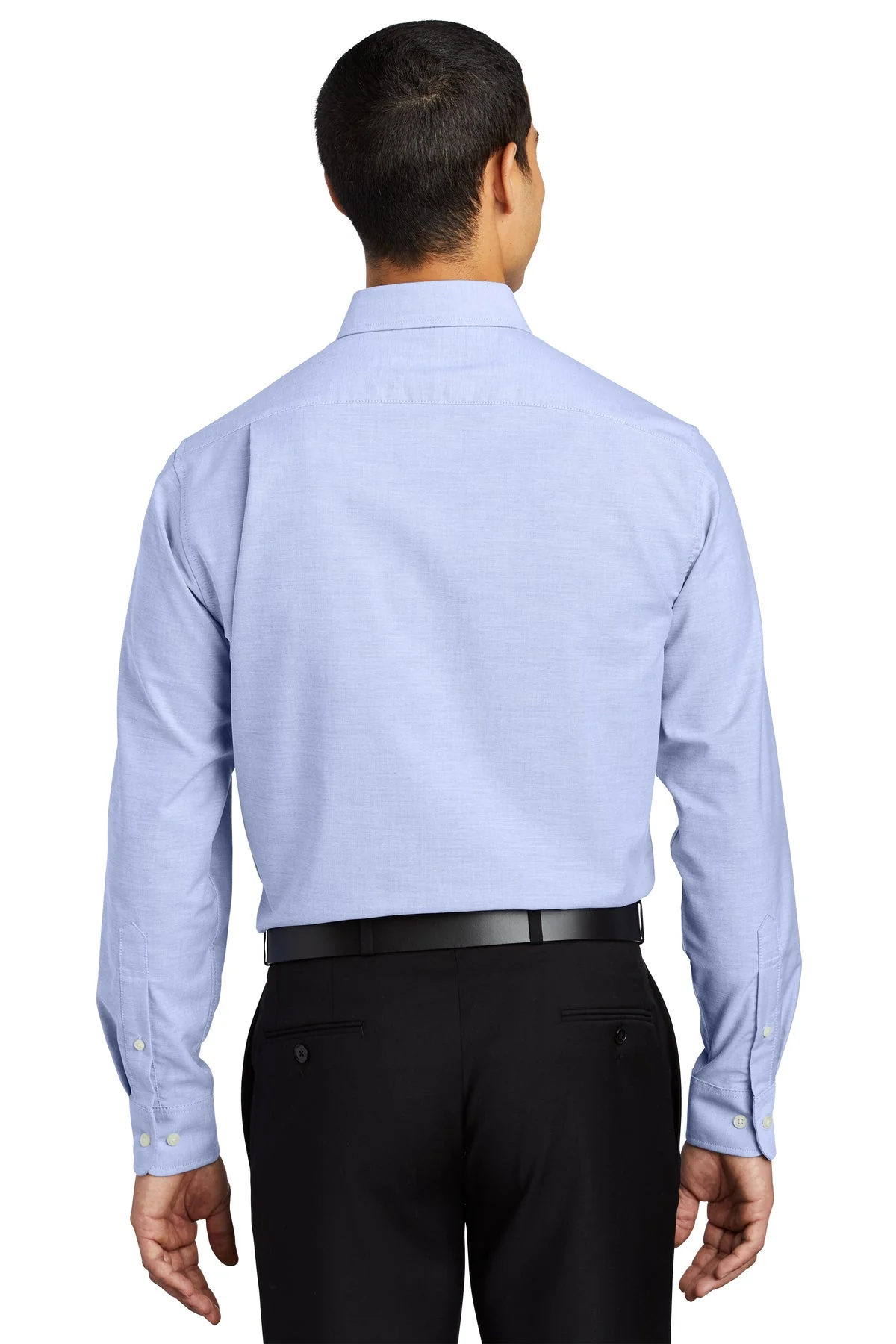 Port Authority SuperPro Oxford Shirt, Oxford Blue [GuidePoint Security] - Image 2