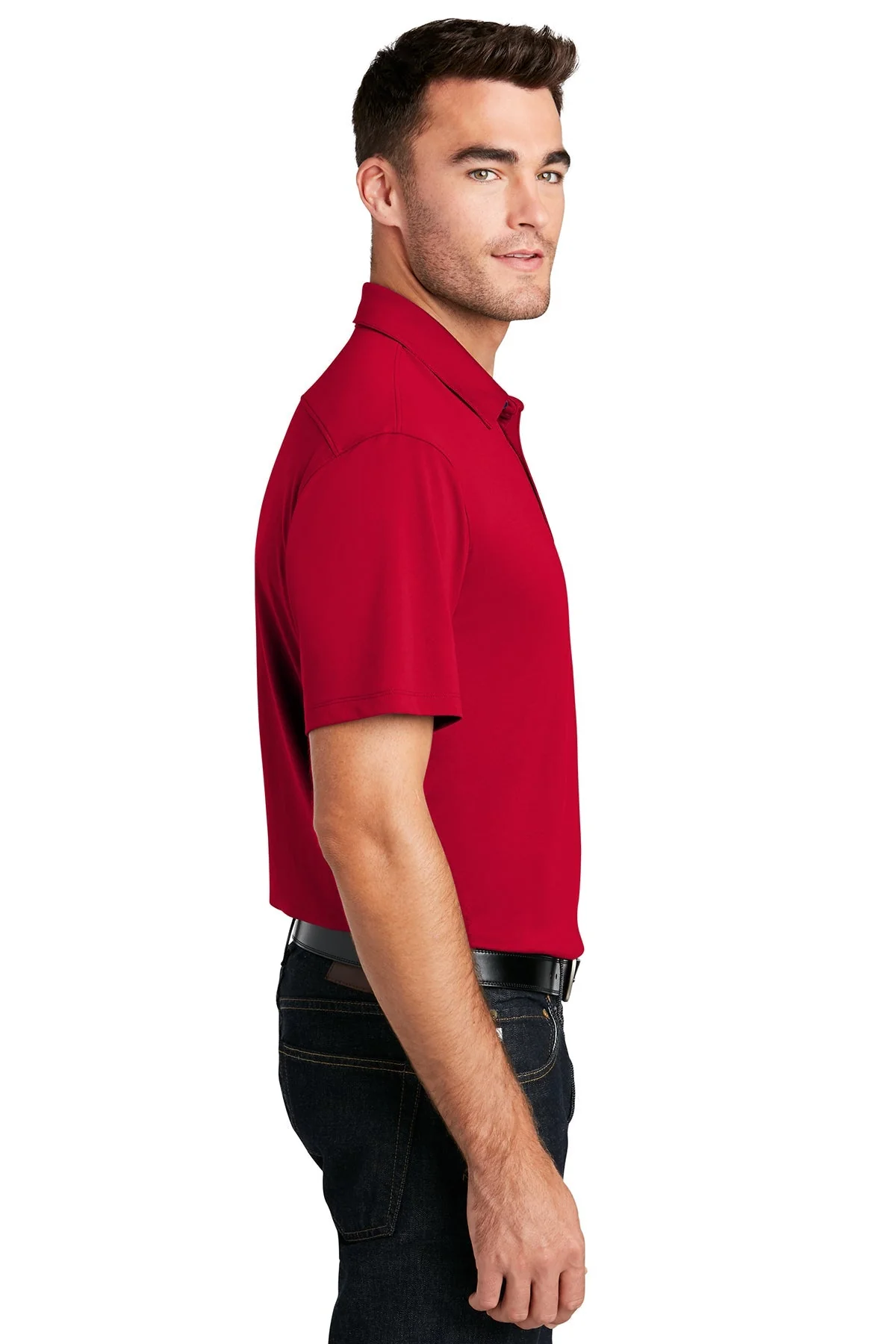 Port Authority UV Choice Pique Polo, Rich Red [NexTech Solutions] - Image 3
