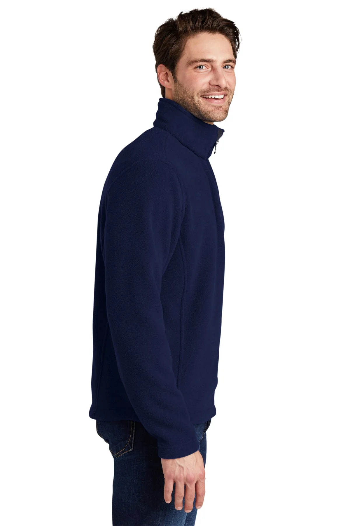 Port Authority Value Fleece 1/4-Zip Pullover, True Navy [Contigo Real Estate] - Image 3