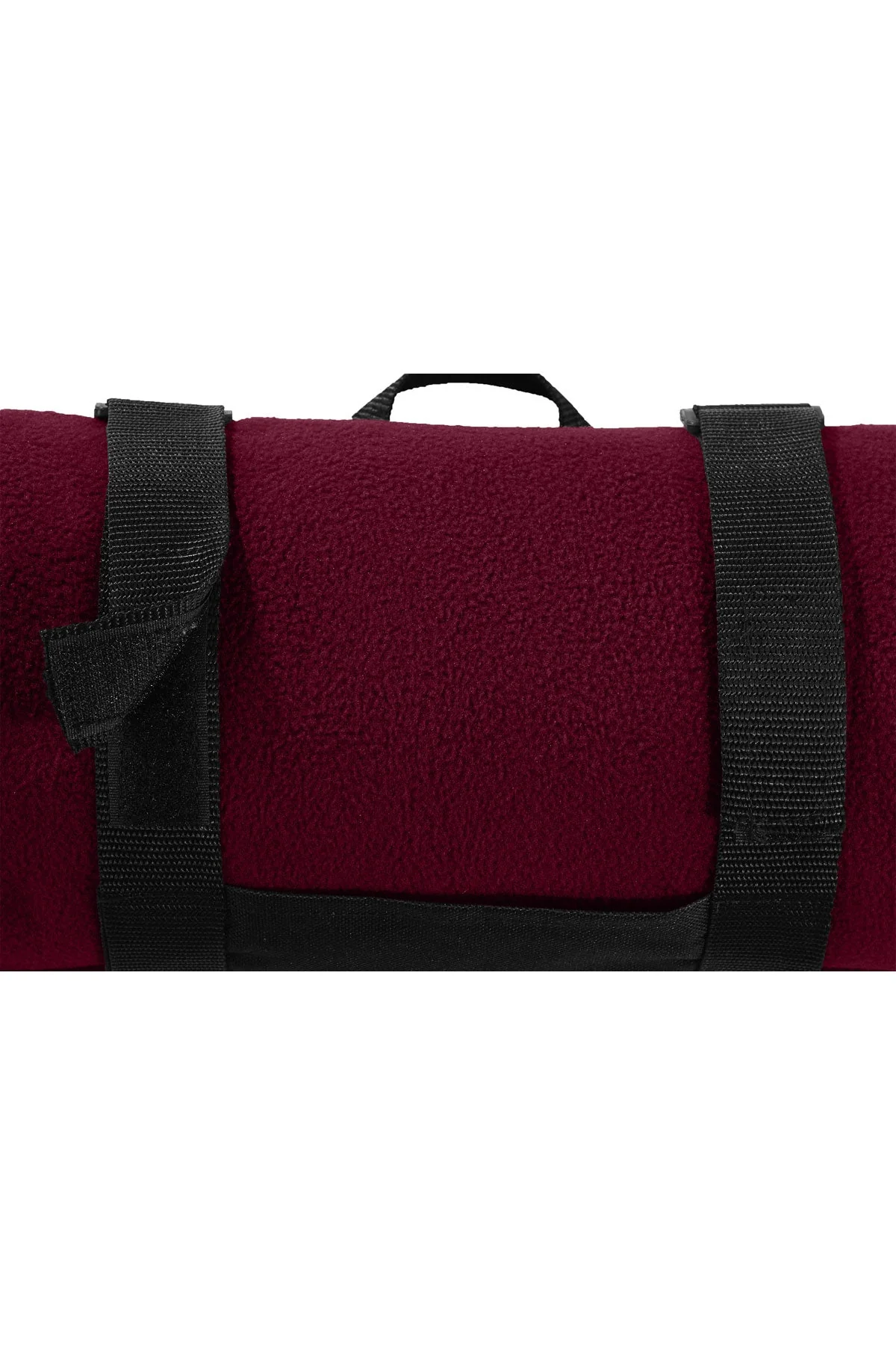 Port Authority - Value Fleece Custom Blankets with Strap, Maroon - Image 3