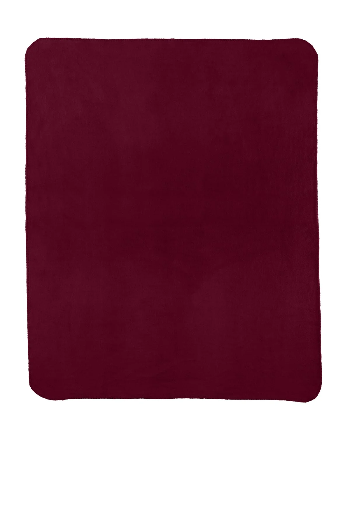 Port Authority - Value Fleece Custom Blankets with Strap, Maroon - Image 4