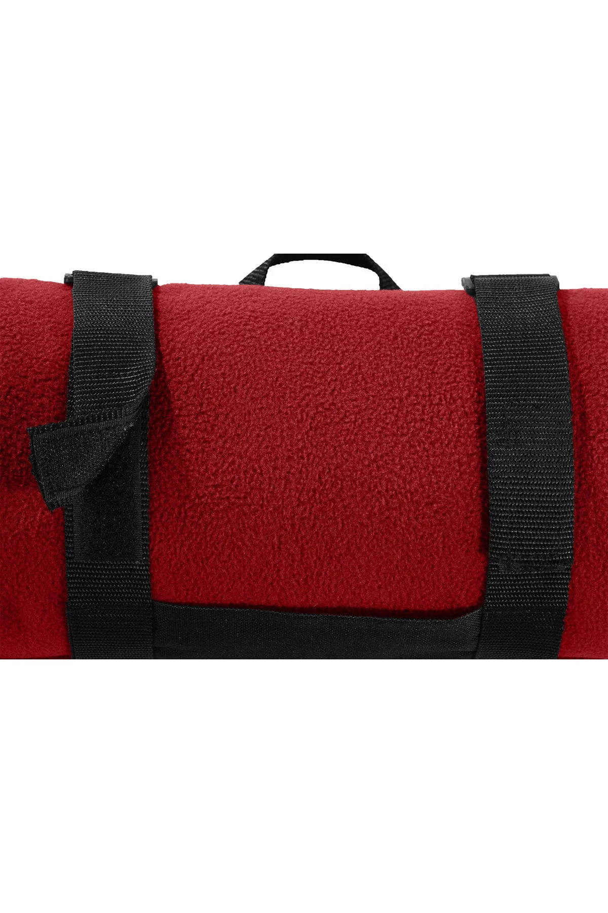 Port Authority - Value Fleece Custom Blankets with Strap, Red - Image 3