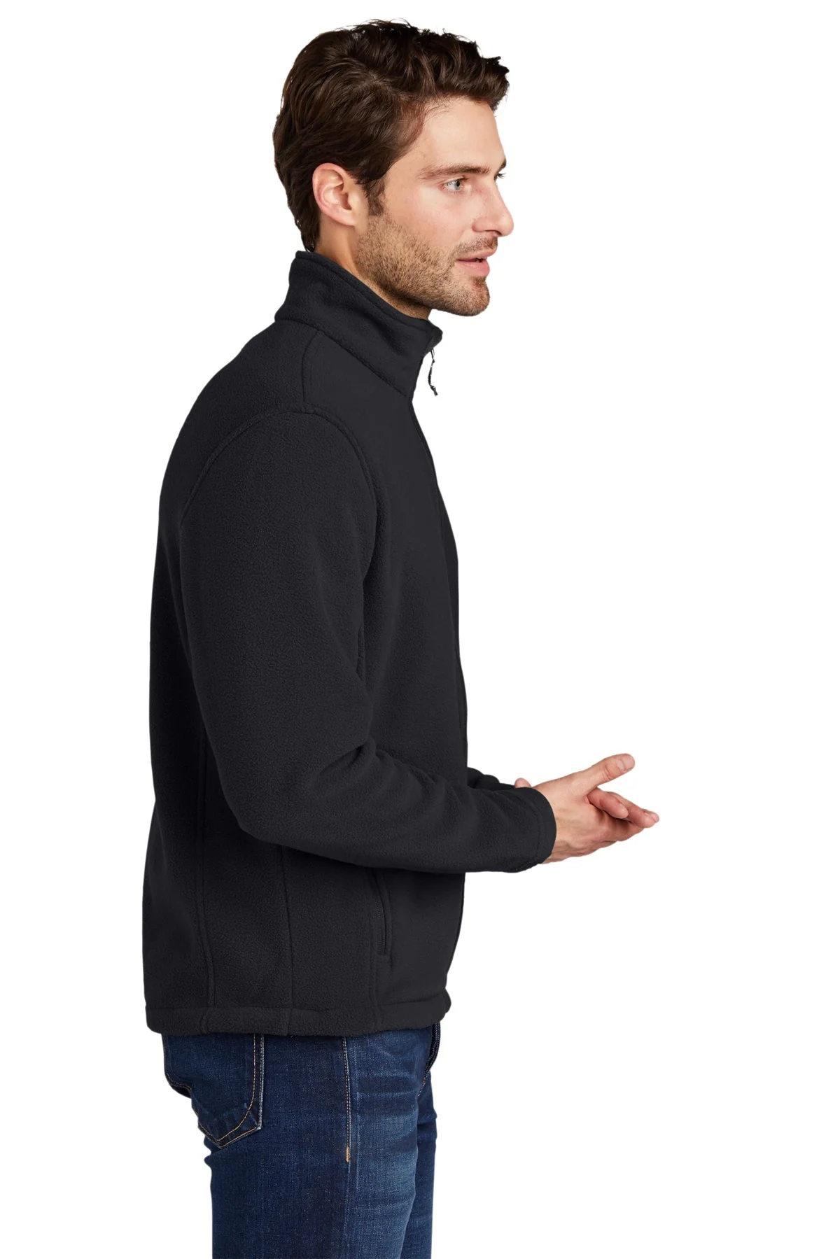 Port Authority Value Fleece Jacket, Black [Contigo Real Estate] - Image 3