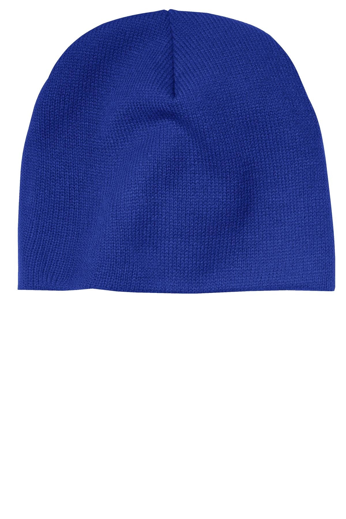 Port & Company Customized Beanies, Royal - Image 2