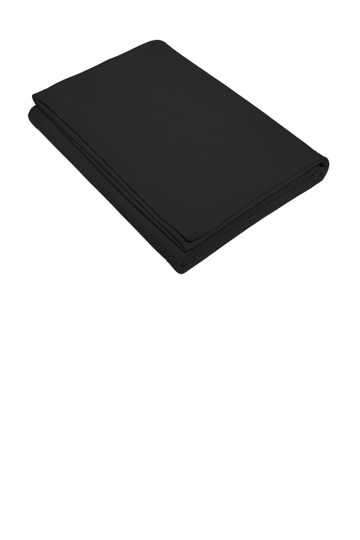 Port & Company Core Fleece Customized Blankets, Jet Black - Image 2