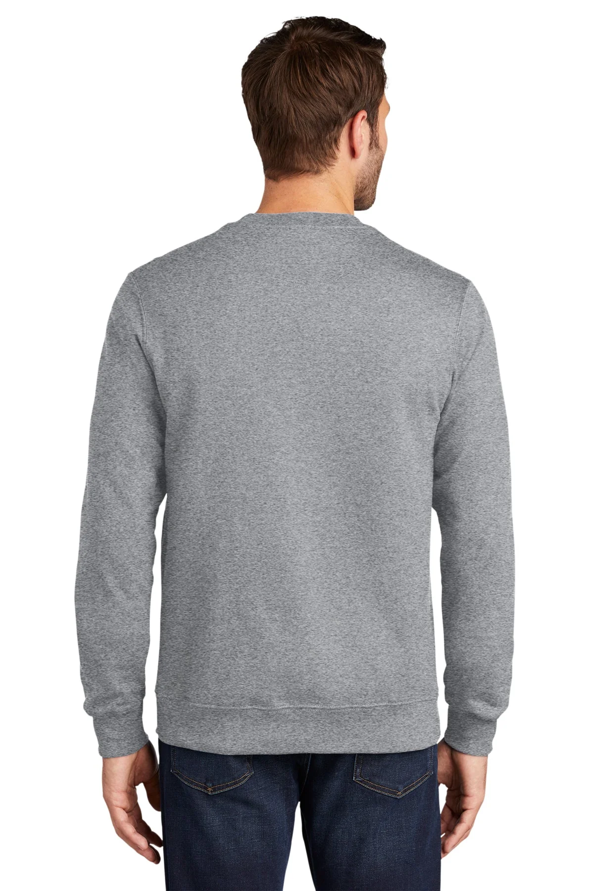 Port & Company Fan Favorite Fleece Sweatshirt, Athletic Heather [Indiana University School of Medicine] - Image 2