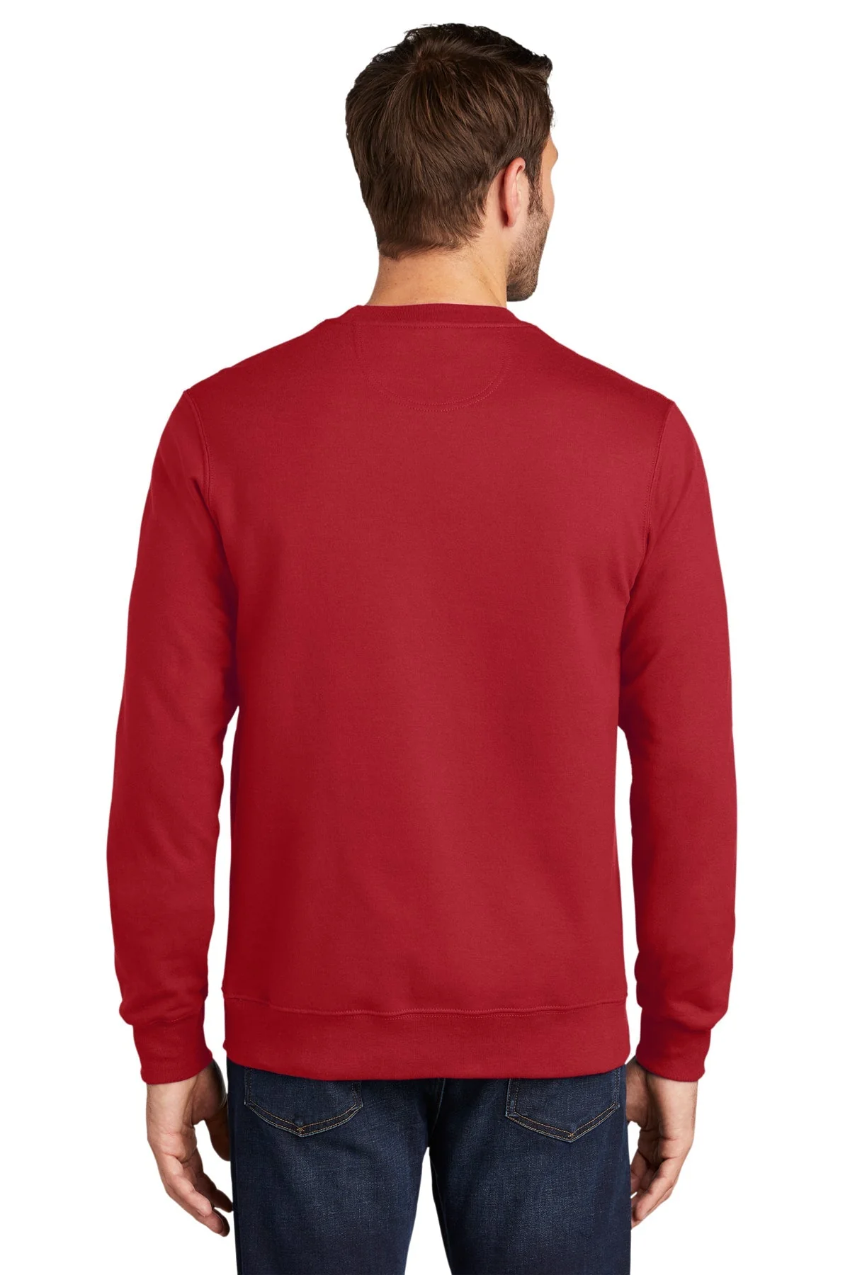 Port & Company Fan Favorite Fleece Sweatshirt, Team Cardinal [Indiana University School of Medicine] - Image 2