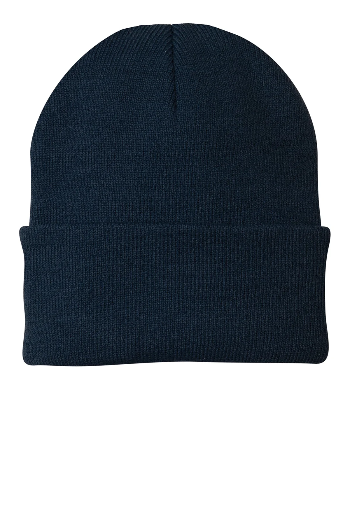 Port & Company Customized Knit Caps, Navy - Image 2