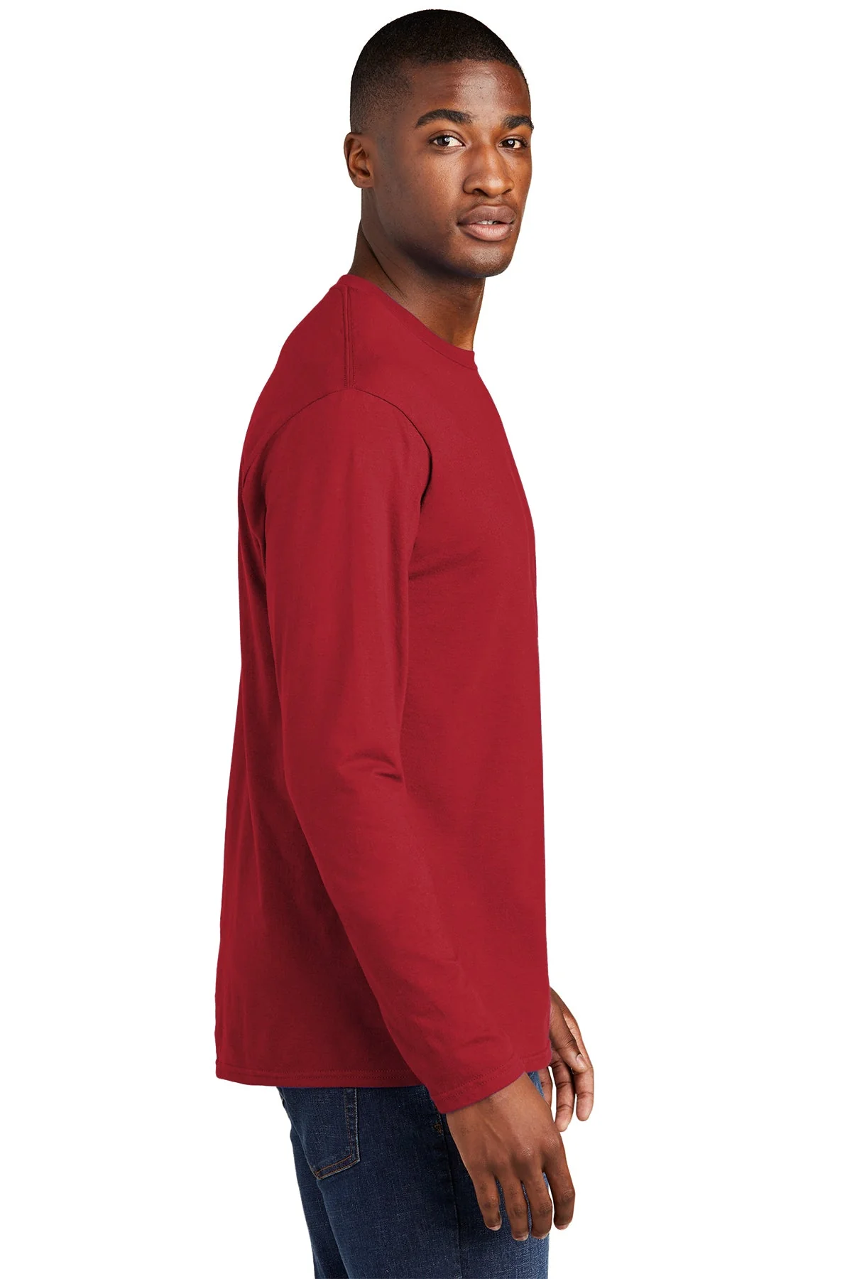 Port & Company Long Sleeve, Team Cardinal [Indiana University School of Medicine] - Image 3