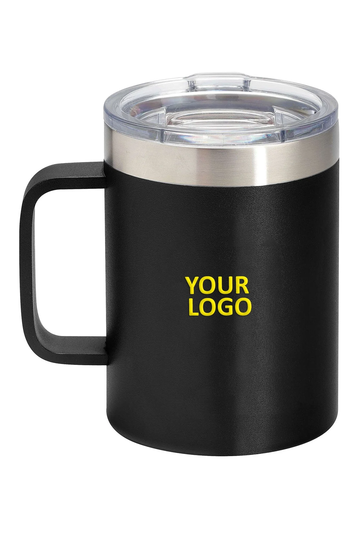Sienna Ceramic Mug 14oz 1626, Black - NLA