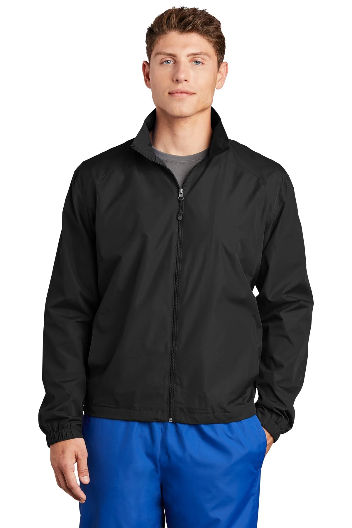 Sport-Tek Full-Zip Wind Jacket, Black [Contigo Real Estate] - Image 3