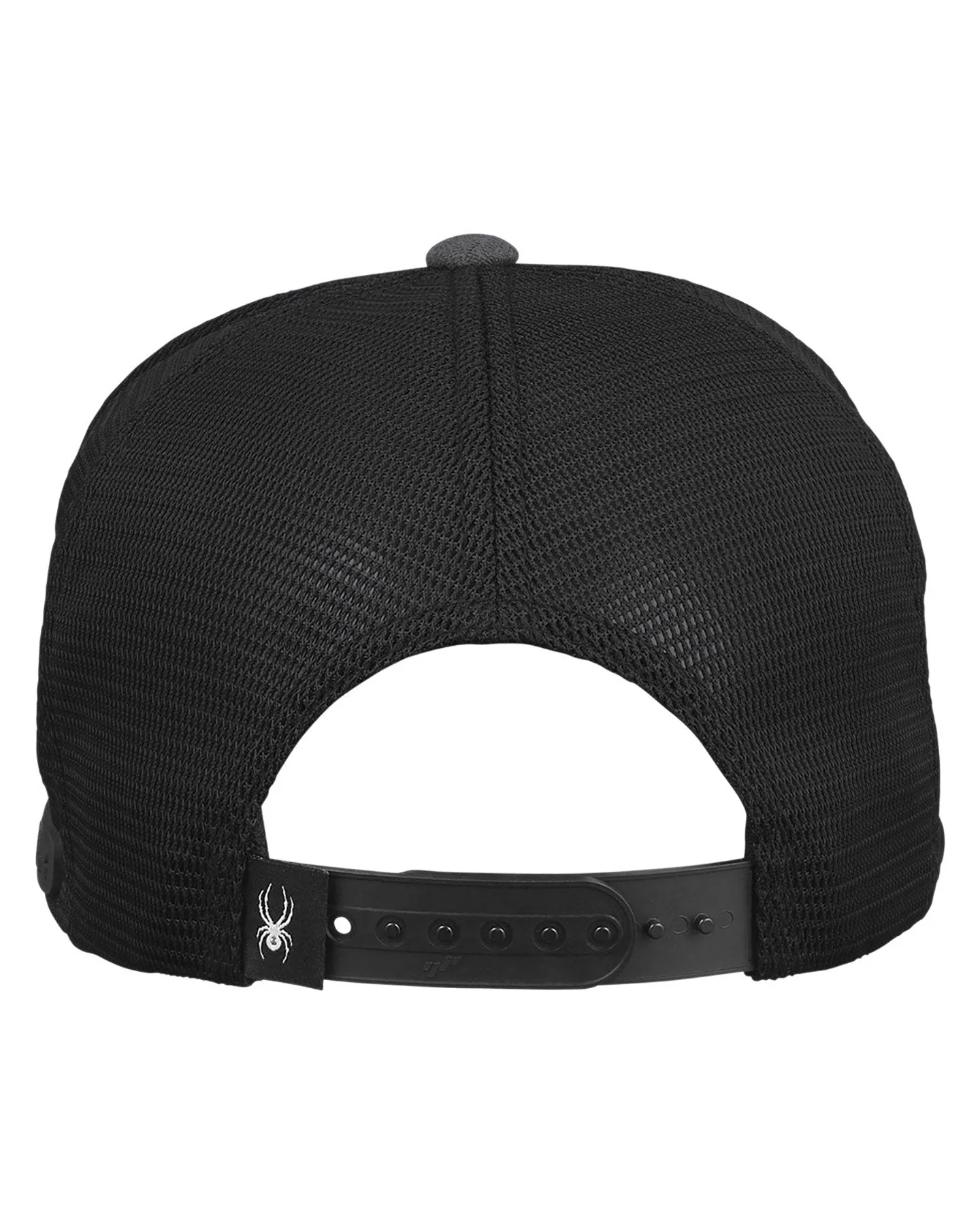 Spyder Radykl Flexfit Trucker Hat, Black/ Black Heather [FORT Robotics] - Image 2