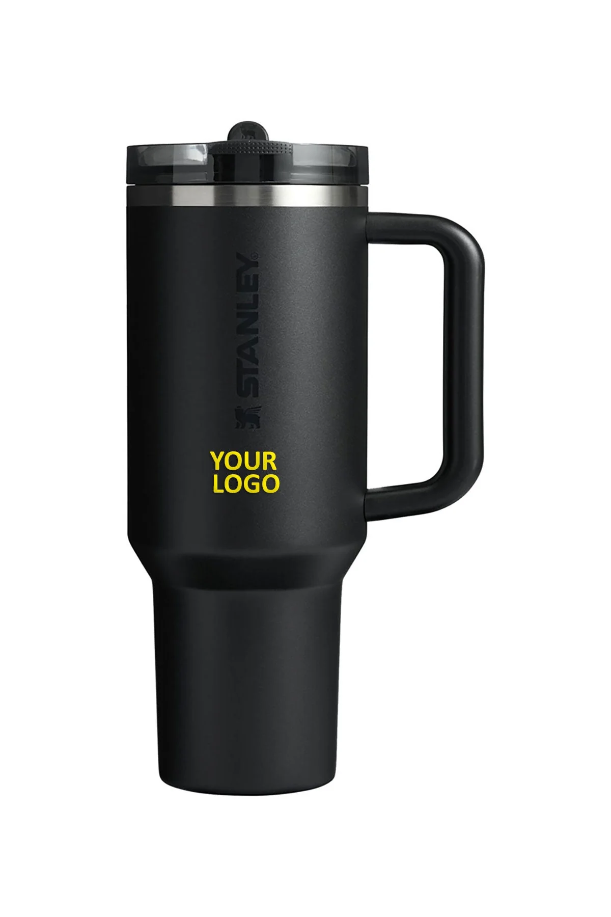 Stanley Quencher ProTour Flip Straw Custom Tumblers 30 oz, Black