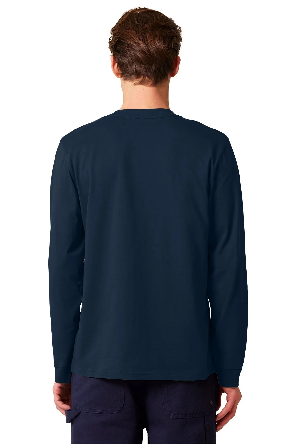 Stanley Stella Unisex Creator 2.0 Long Sleeve Tee, French Navy [The Braff Group] - Image 2