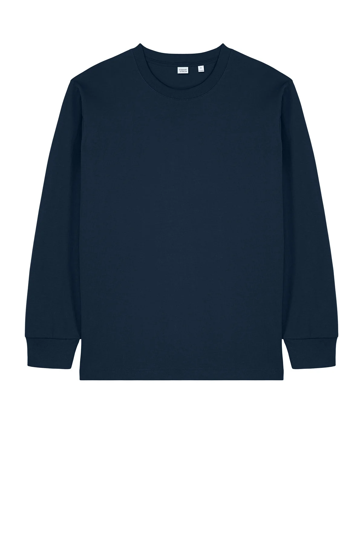 Stanley Stella Unisex Freestyler Heavyweight Long Sleeve Tee, French Navy [Milford Mining Company Utah] - Image 3