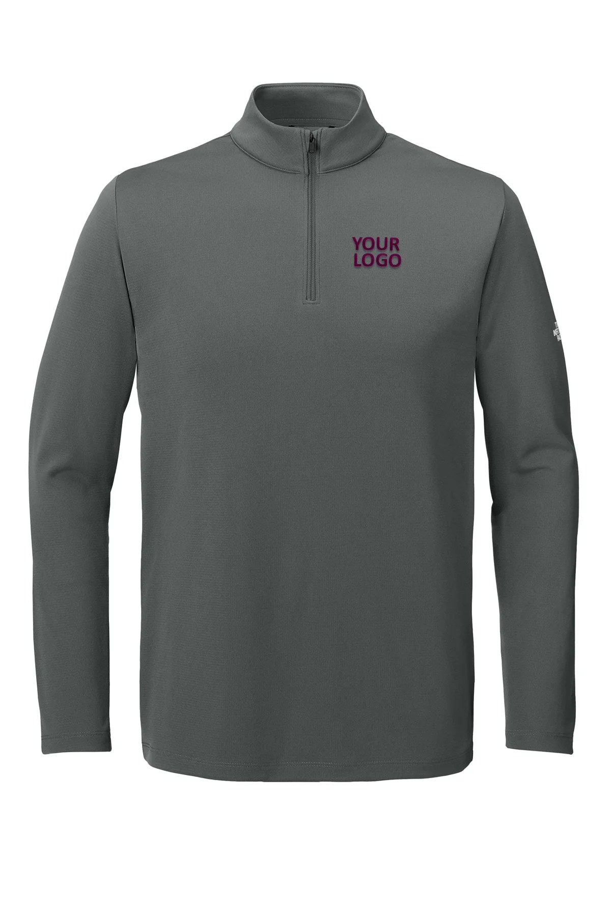 The North Face Ambition Custom 1/4-Zips, Smoked Pearl Grey
