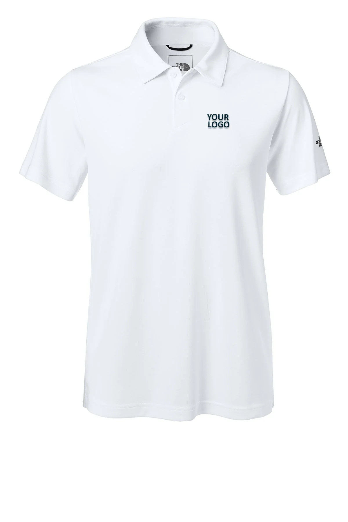 The North Face Ambition Custom Polos, TNF White