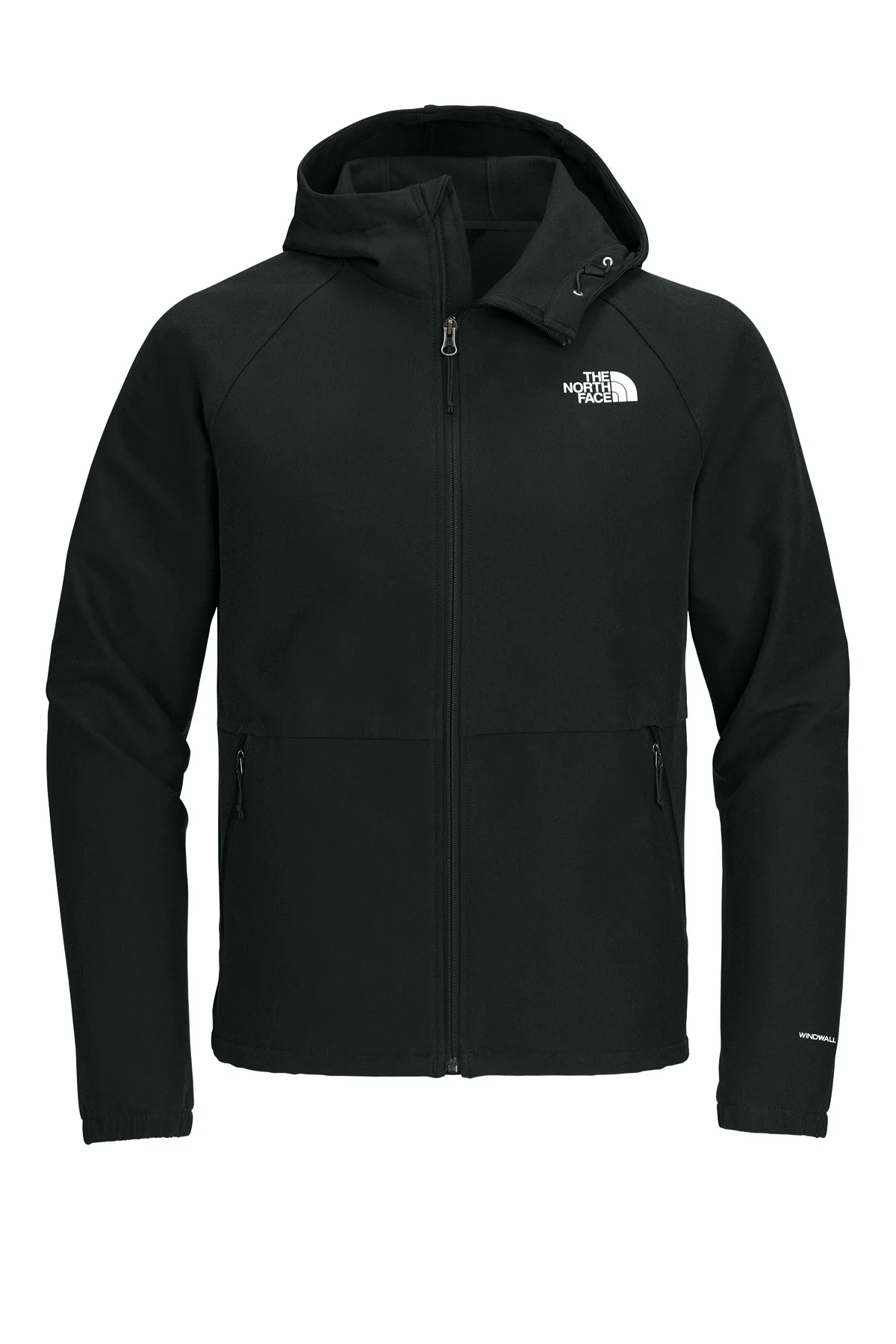 North Face Barr Lake Hooded Soft Shell Jackets, Black Heather - Image 3