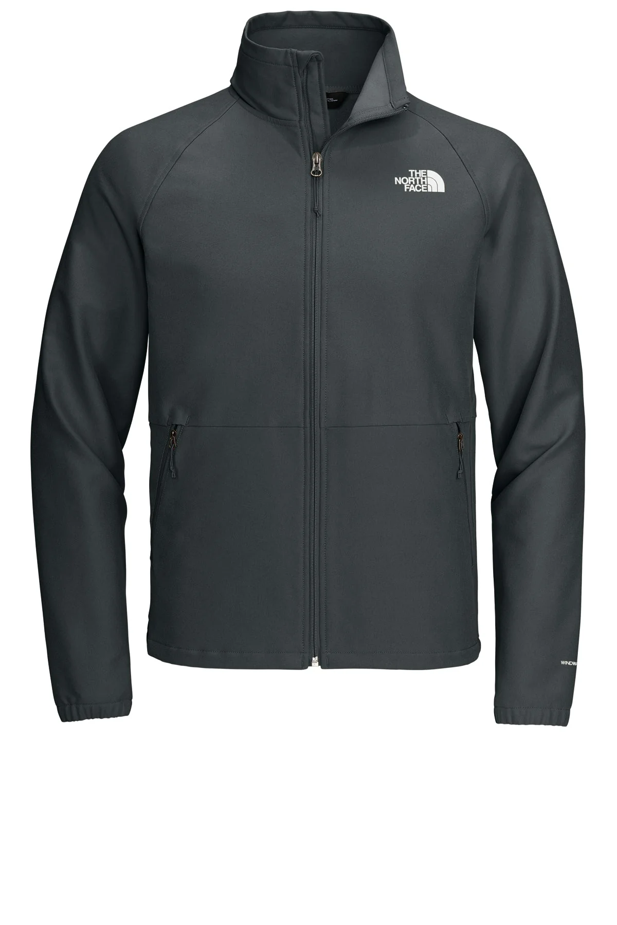 North Face Barr Lake Soft Shell Jackets, Asphalt Grey Dark Heather - Image 3