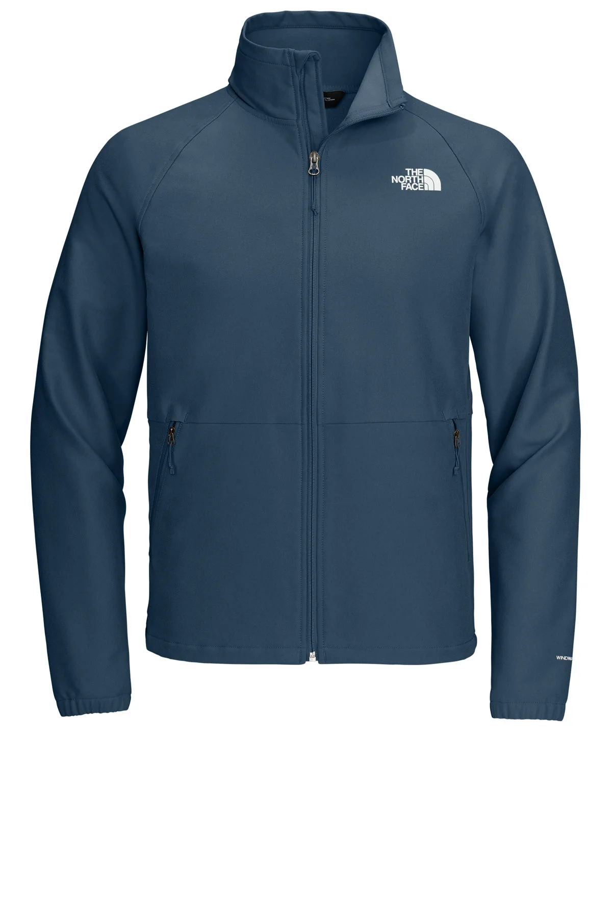 North Face Barr Lake Soft Shell Jackets, Shady Blue Dark Heather - Image 3