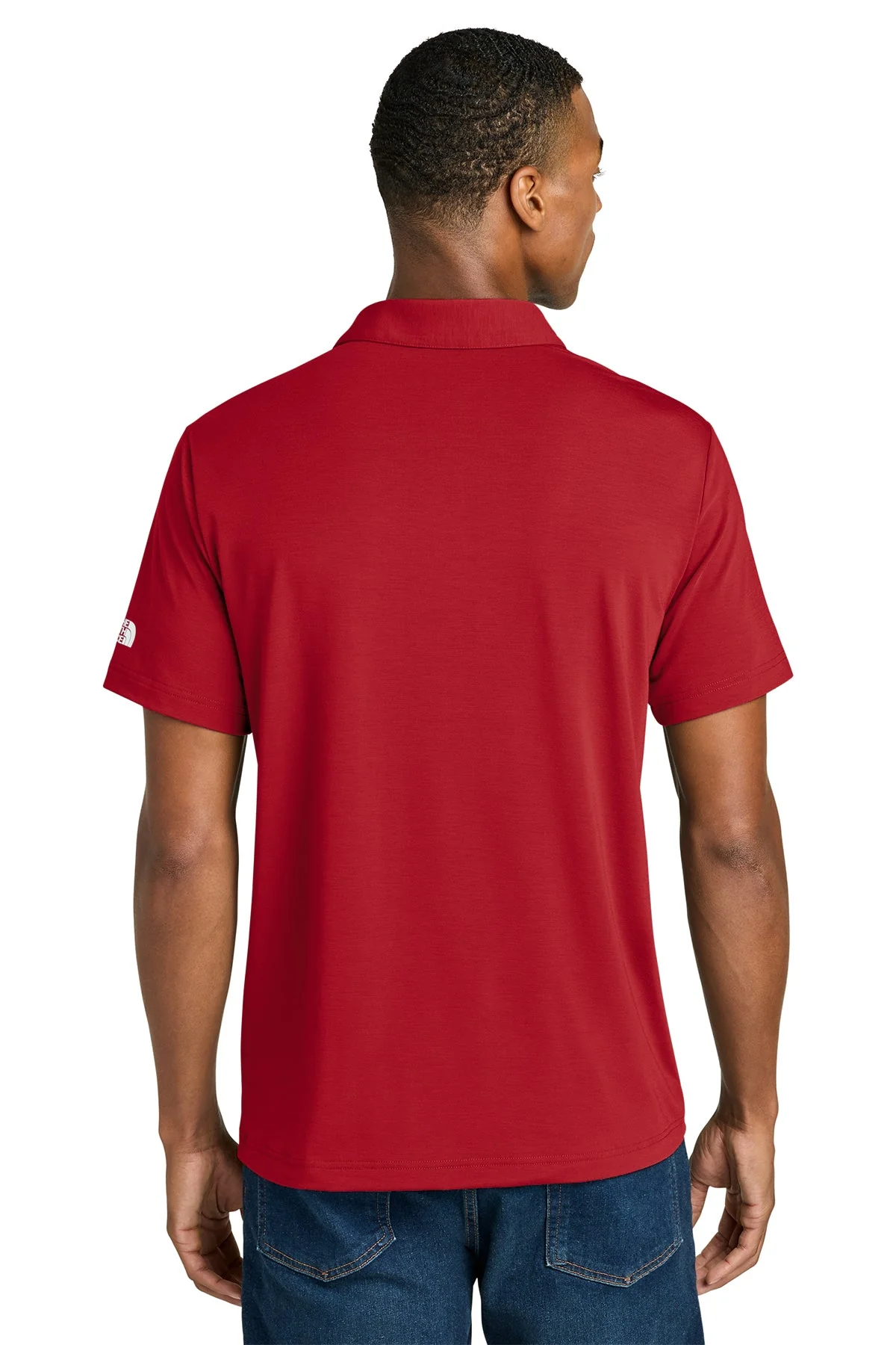 The North Face Canyon Crest Custom Polos, TNF Red - Image 2