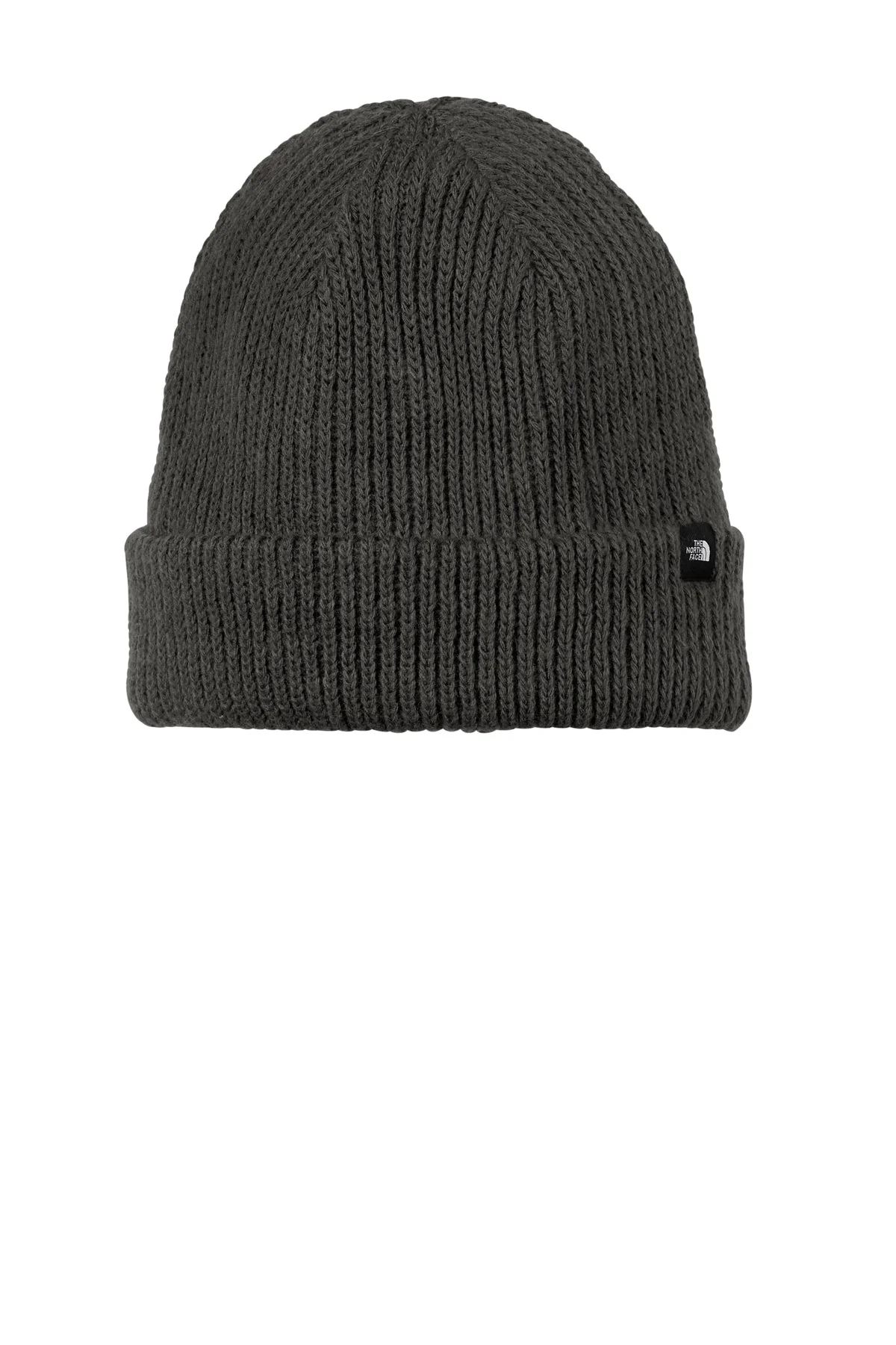 The North Face Circular Rib Beanie Asphalt Grey - Image 2