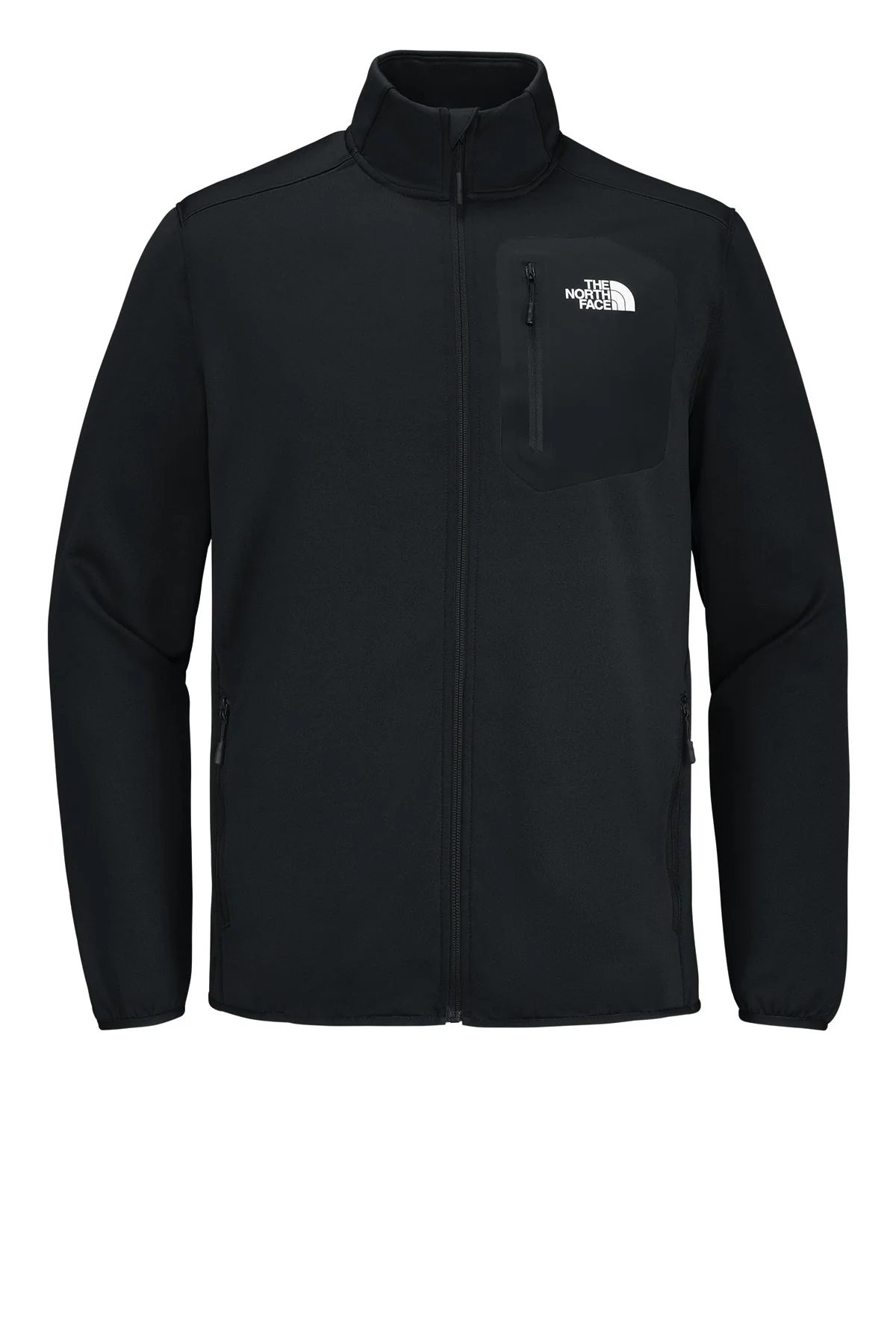 The North Face Dove Creek Full-Zip Fleece Custom Jackets, TNF Black - Image 3