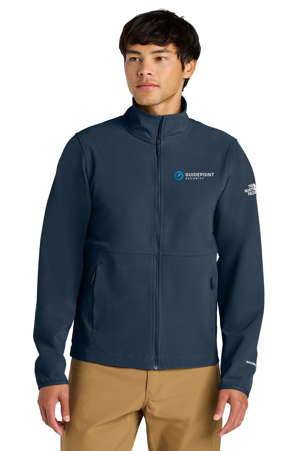 The North Face Soft Shell Jacket, Summit Navy [GuidePoint Security]