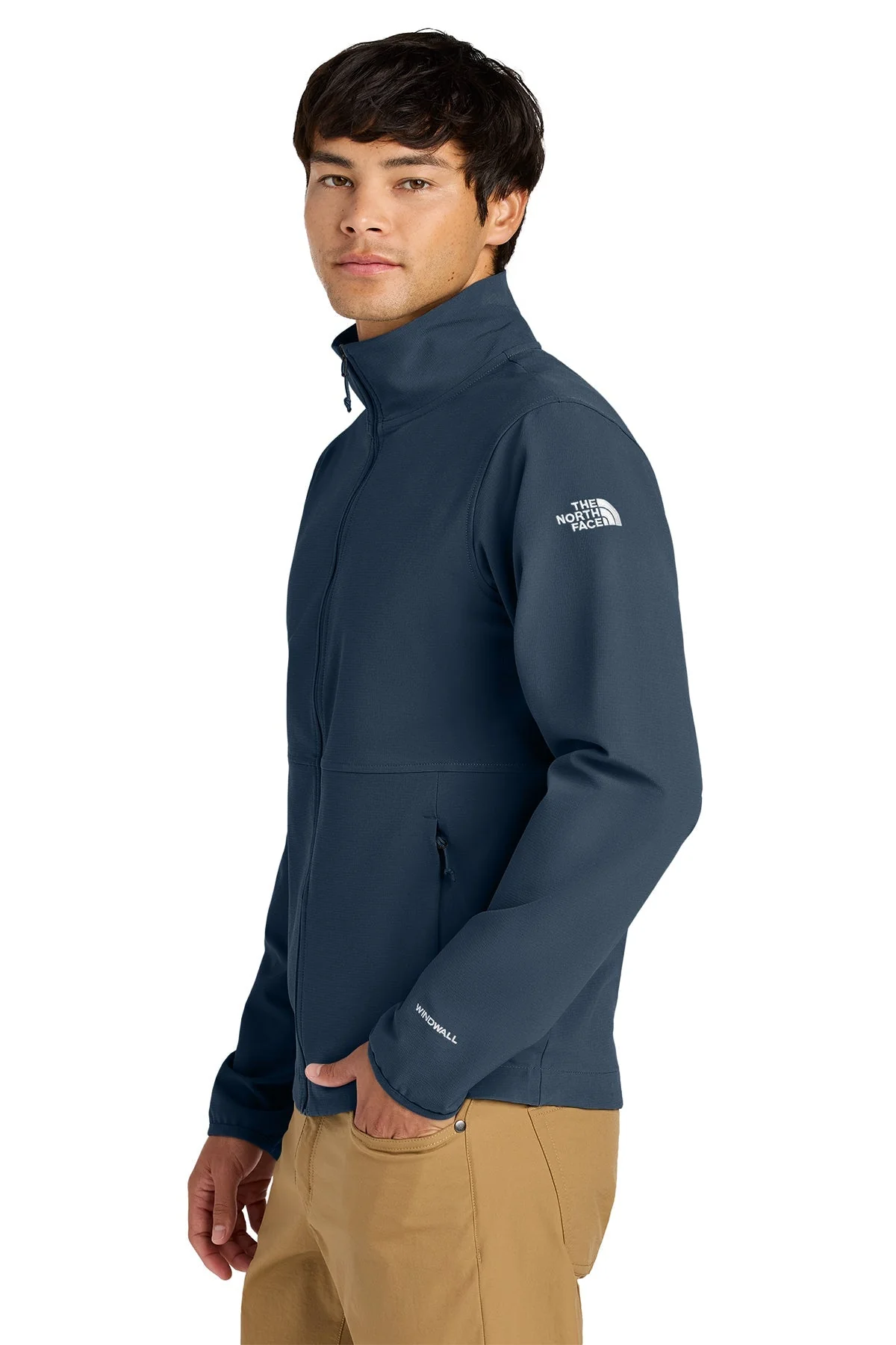 The North Face Soft Shell Jacket, Summit Navy [GuidePoint Security] - Image 3