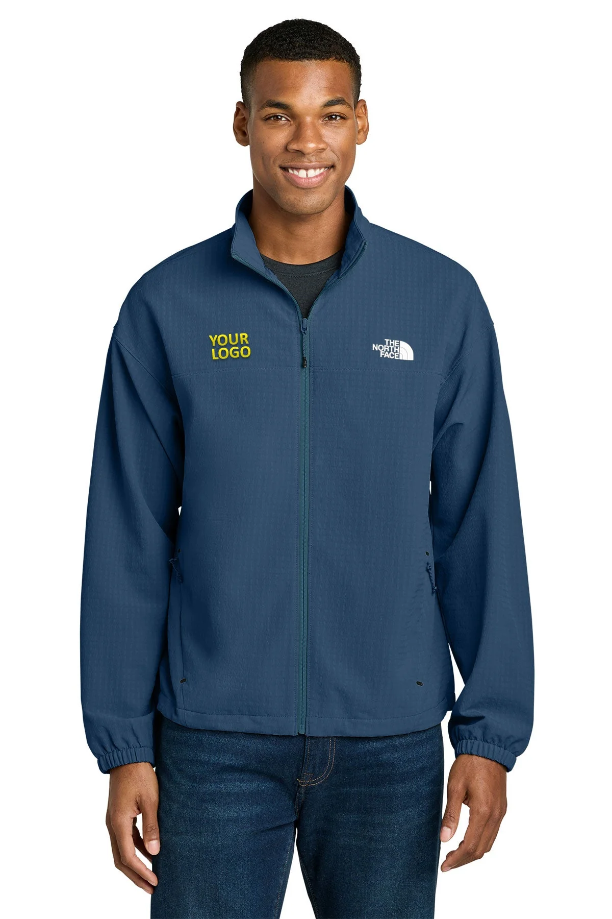 The North Face Mountain Horizon Custom Jackets, Shady Blue