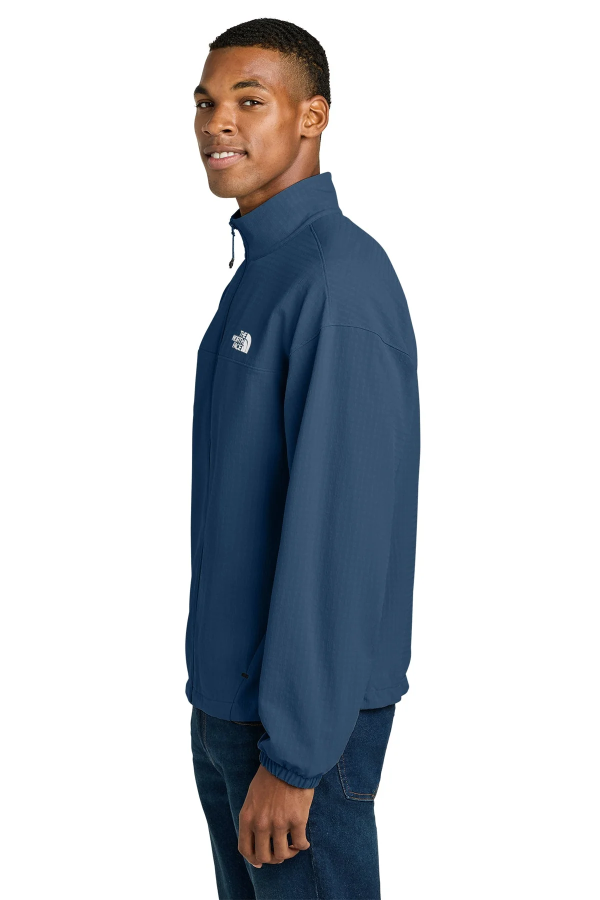 The North Face Mountain Horizon Custom Jackets, Shady Blue - Image 3