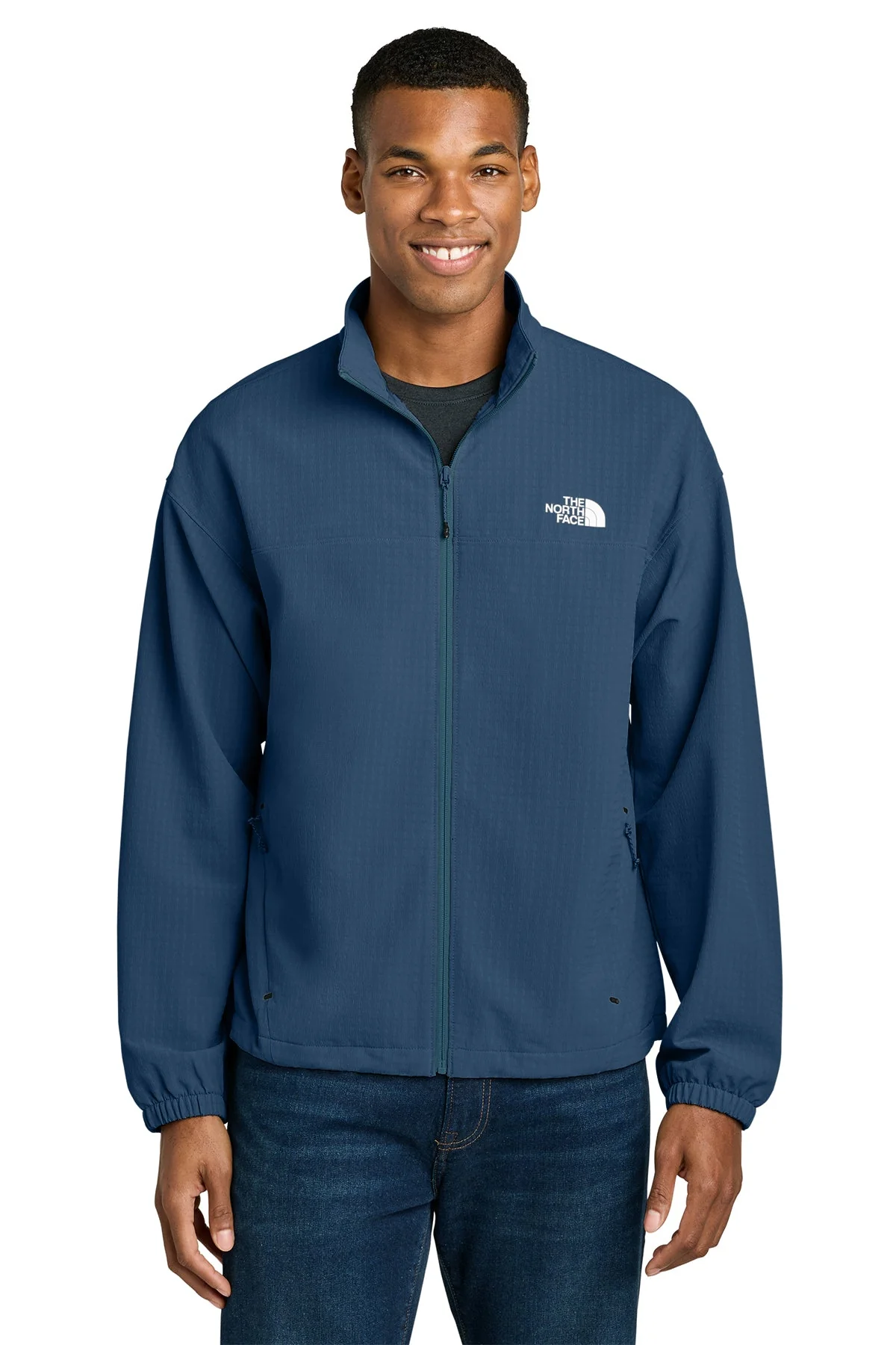 The North Face Mountain Horizon Custom Jackets, Shady Blue - Image 4